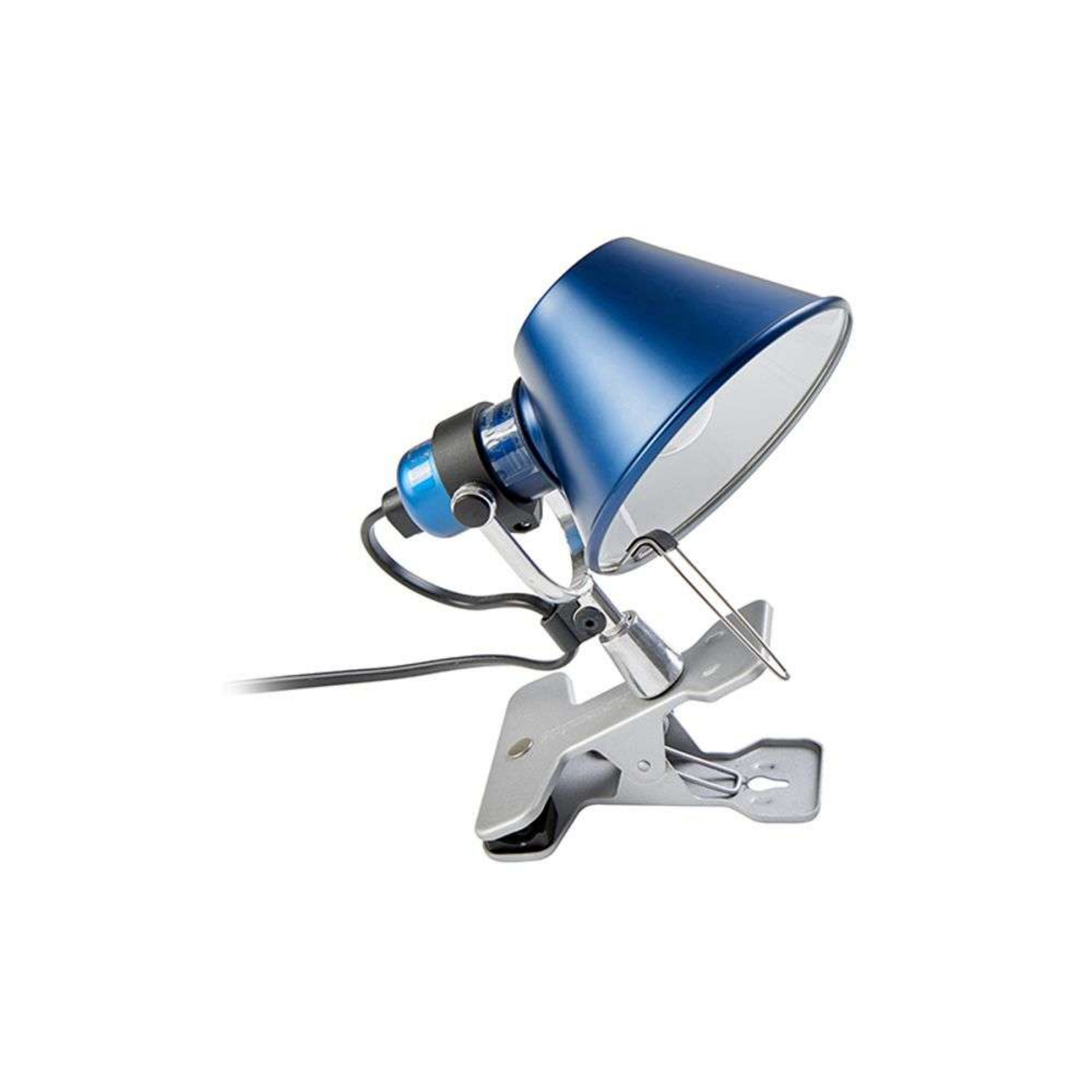 Tolomeo Micro Pinza Wandleuchte Blau - Artemide