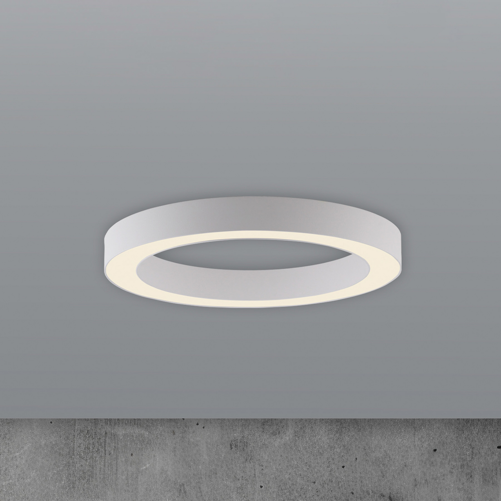 Lampa sufitowa LED PURE Lines, Ø 35 cm, biała, CCT