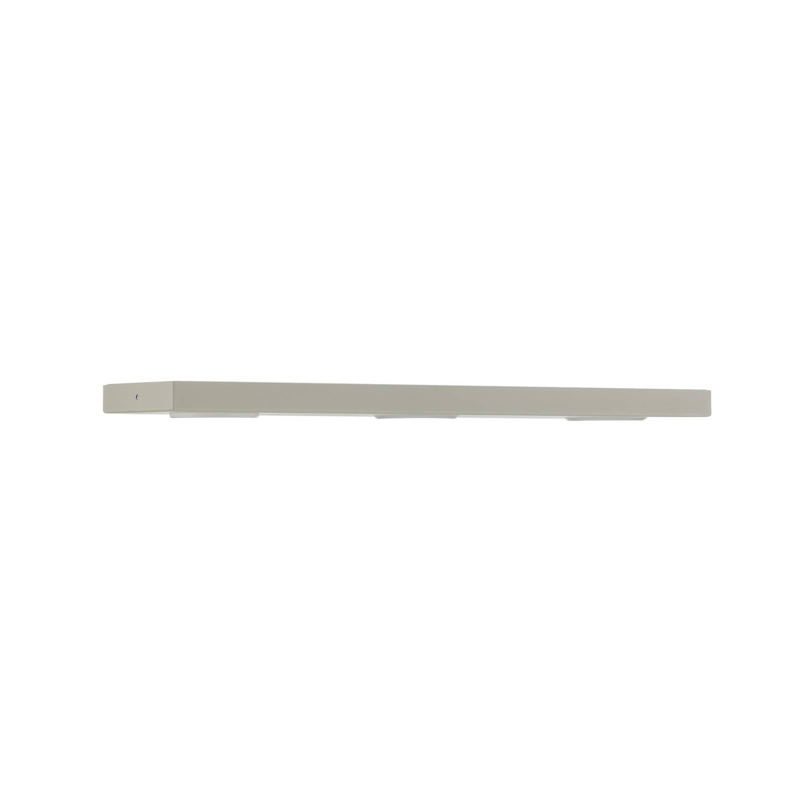Lampa sufitowa Hero szaro-beżowa, 55 x 12 cm, 3-punktowa, metal GX53