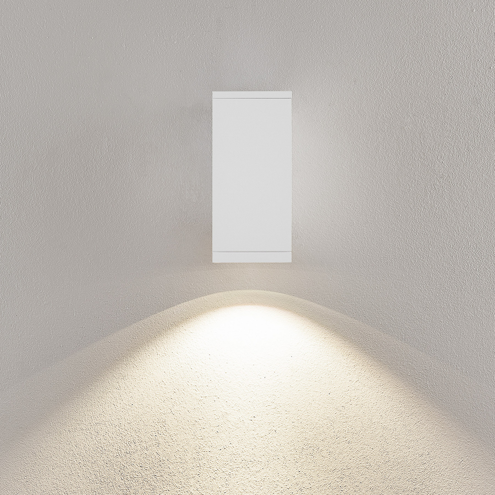 LED-Außenwandlampe ShoreLine Pro Square, weiß, 830/840