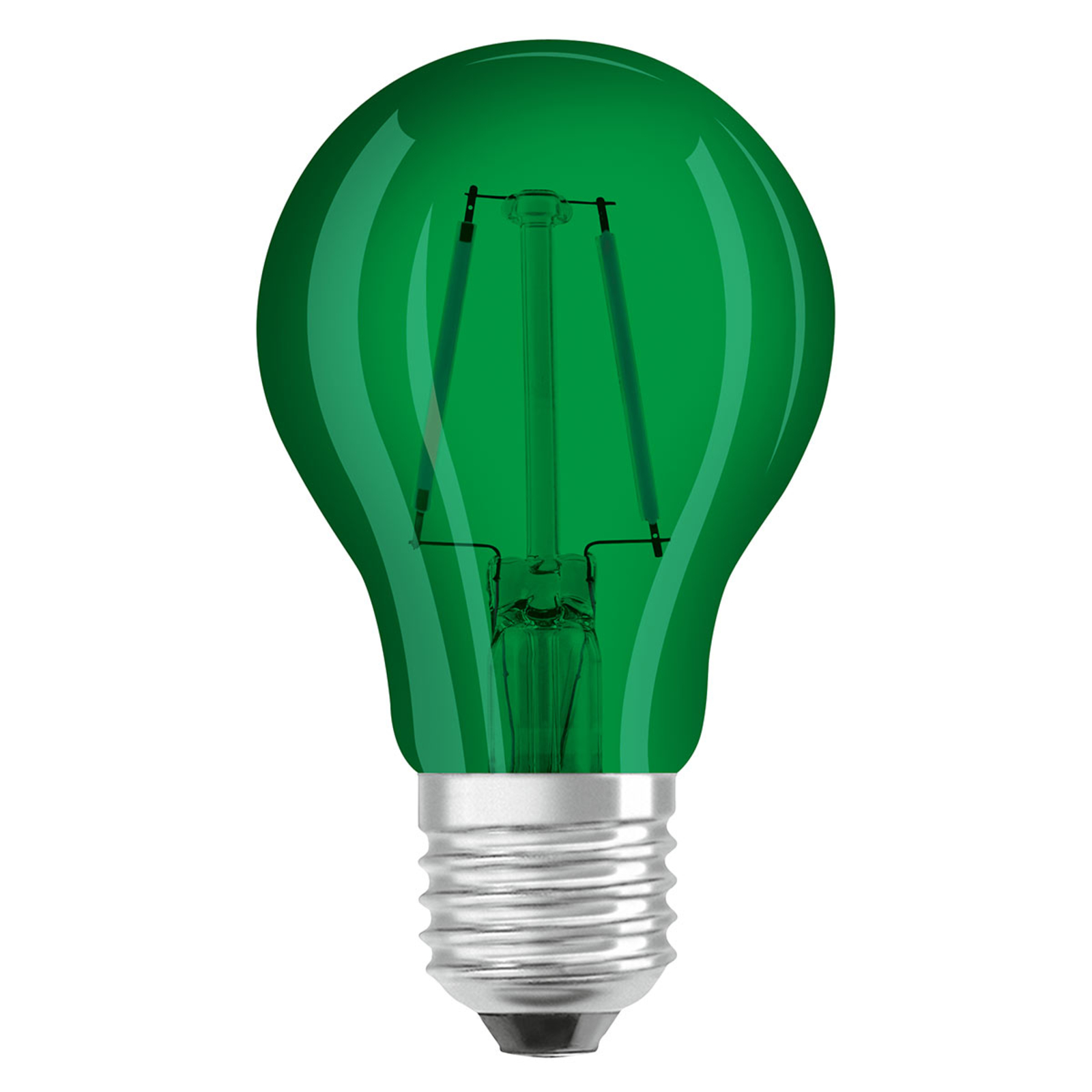 Mediaan agentschap emotioneel OSRAM LED lamp E27 Star Décor Cla A 2,5W, groen | Lampen24.be