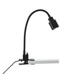 Andres clip-on table lamp, flexible neck, black