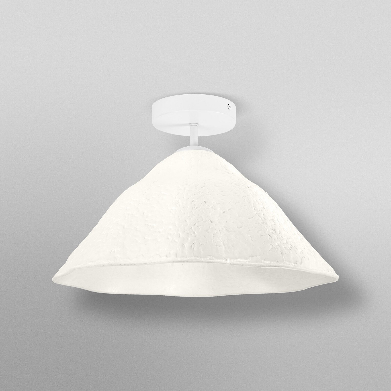 OSRAM Decor Lotus Leaf ceiling lamp, 1-bulb, white, paper, E27
