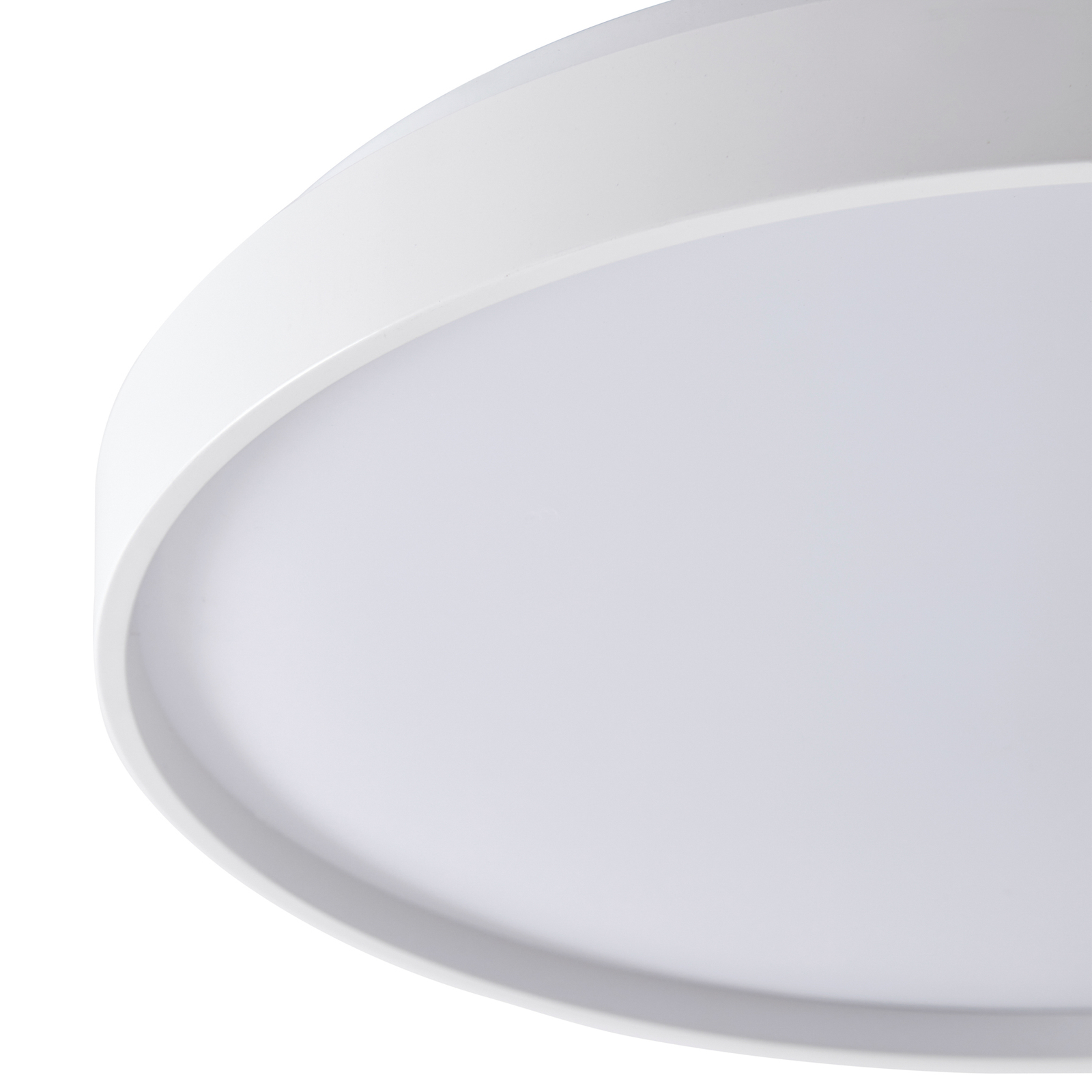 Lindby Smart LED stropné svietidlo Mirren, biele, kov, CCT, Tuya