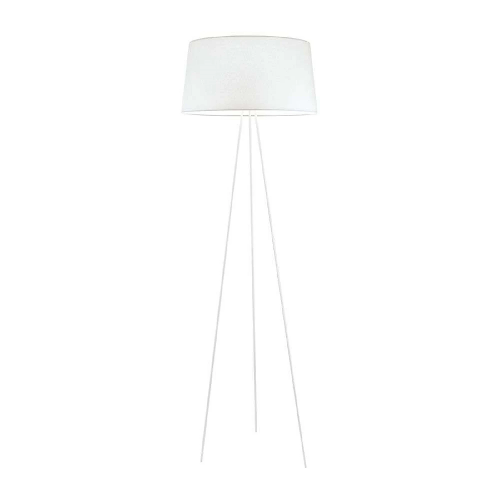 kdln Gulvlampe Tripod, hvit, høyde 175 cm, dimbar
