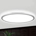 Titanfarbene LED-Deckenlampe Aria, dimmbar - 60 cm