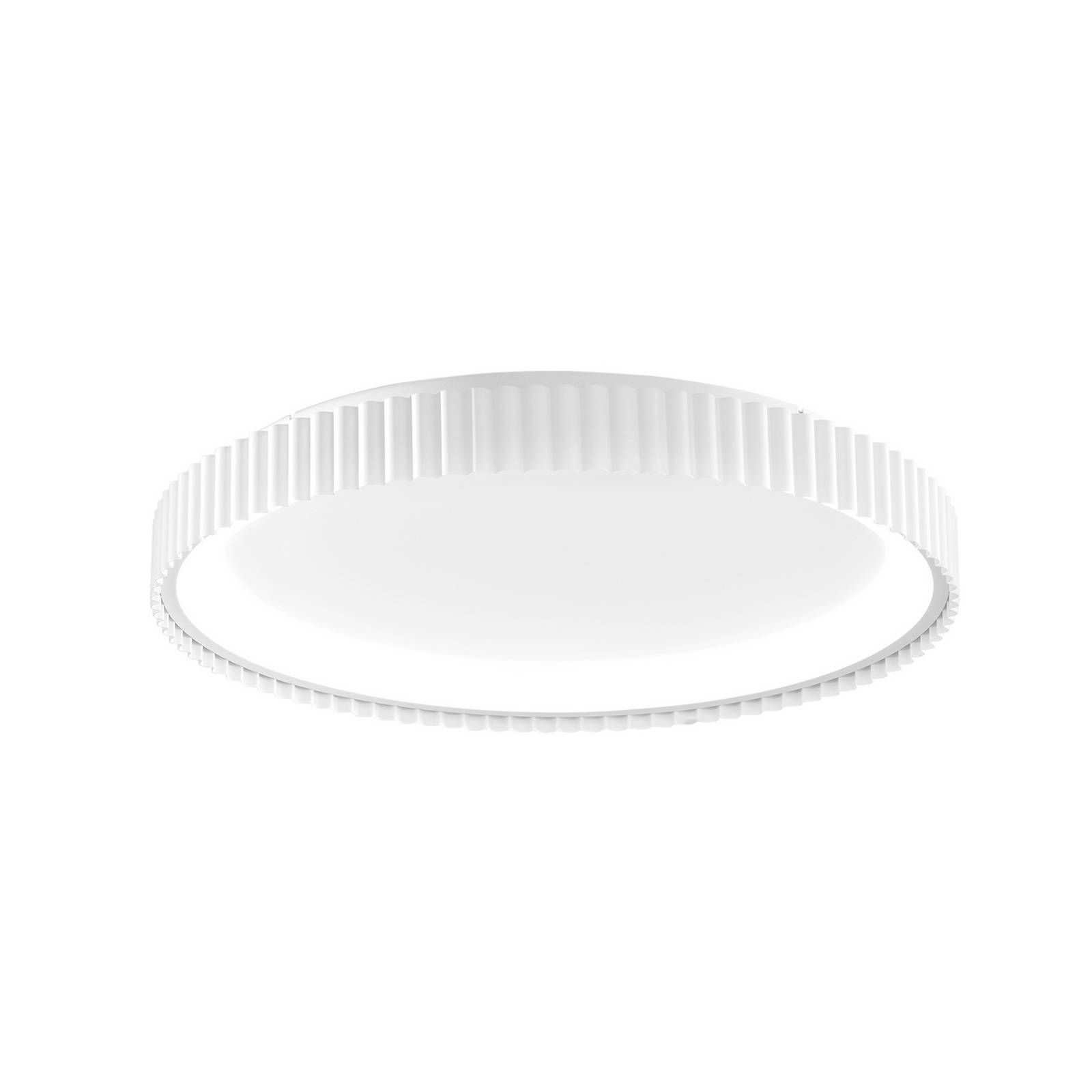 LED-Deckenlampe Niike, weiß, Ø 50 cm, Metall, CCT günstig online kaufen