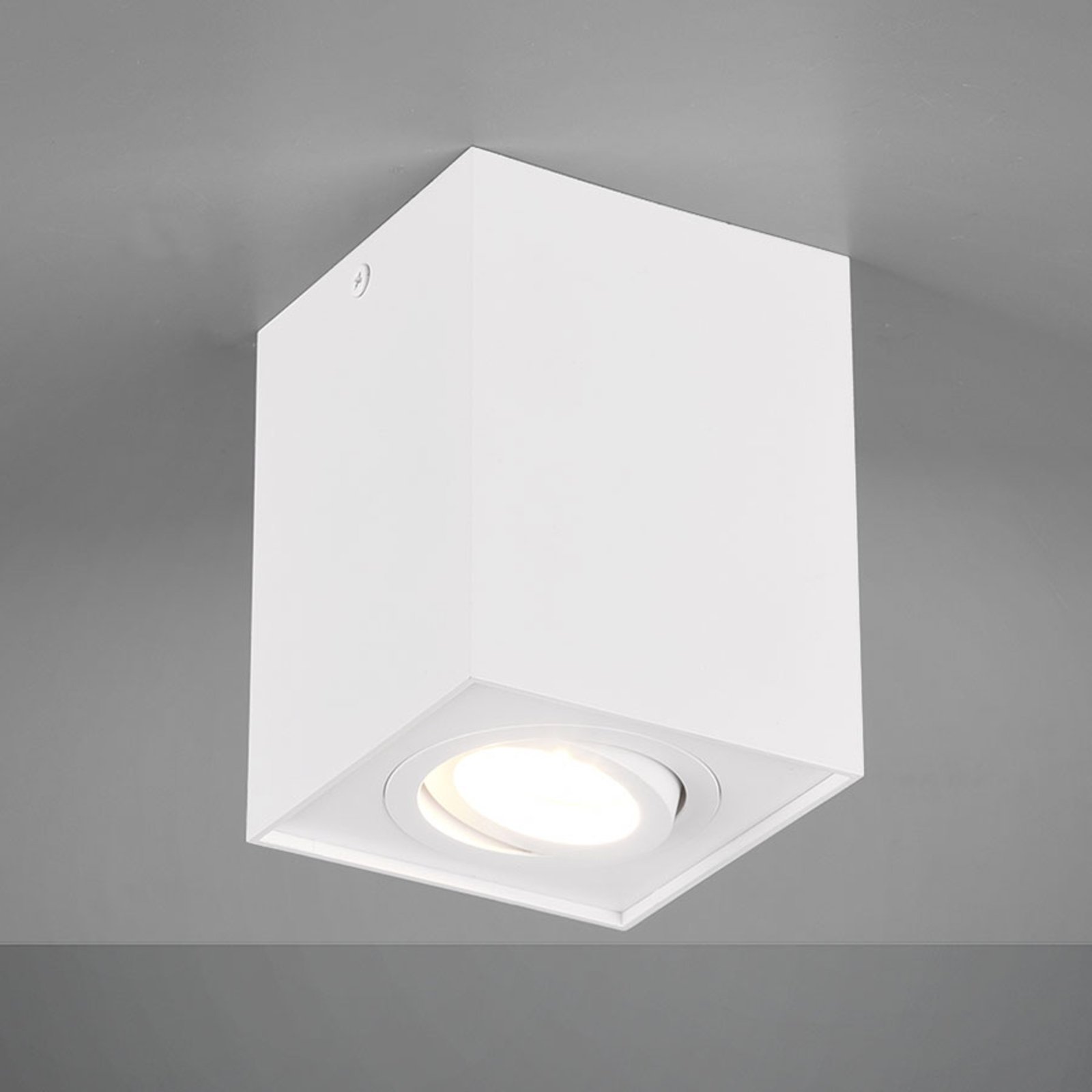Plafondlamp Biscuit, 1-lamp, wit