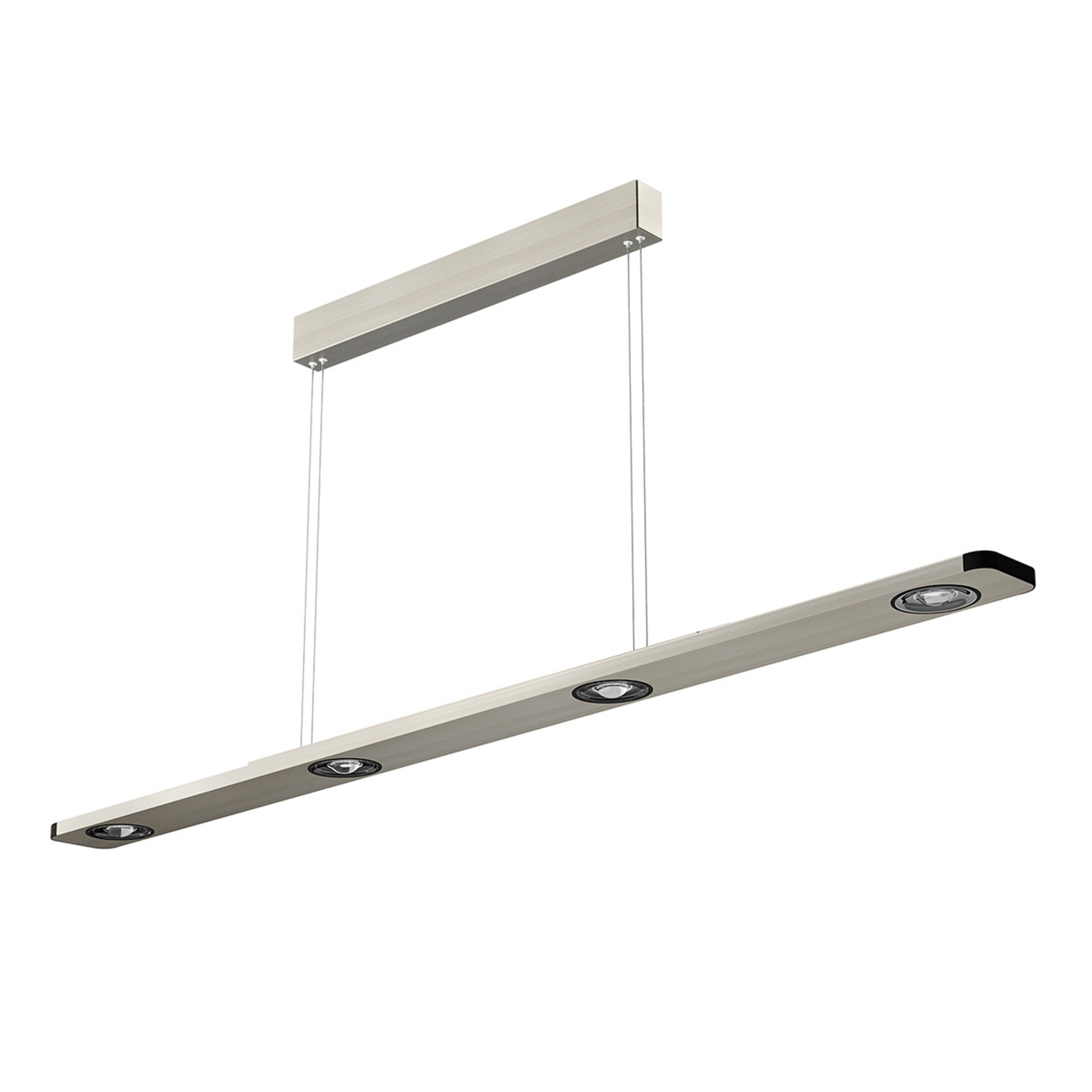 Lampada LED a sospensione Light Wave con dimmer a sfioramento