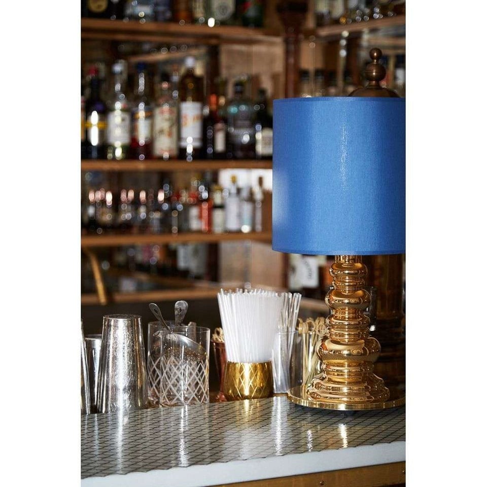 Design BY US Punk Deluxe Bordslampa Blue Shade, blå från Design BY US