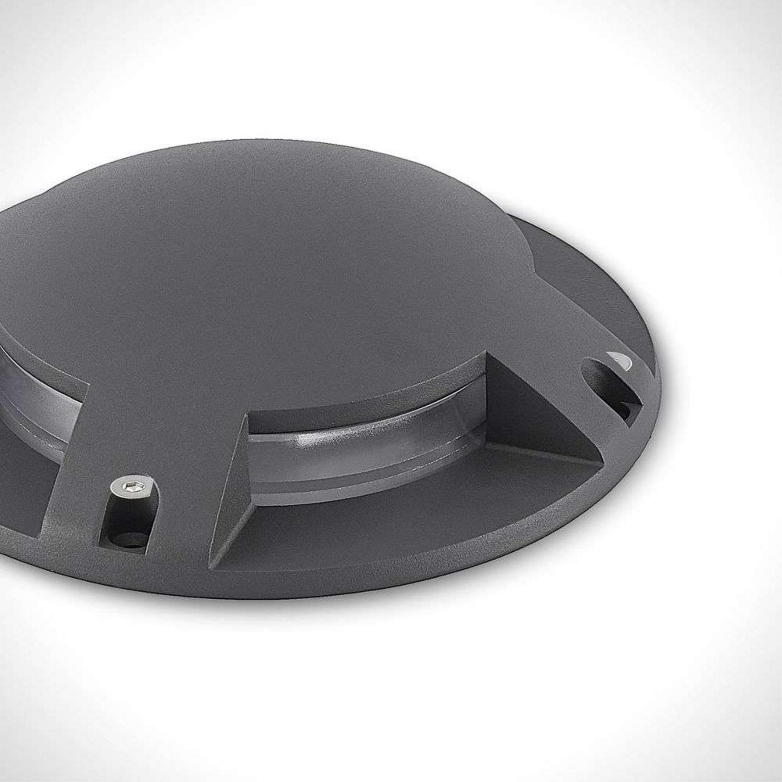 Cormac 4 LED Recessed Ground Spot Dark Grey - Lindby