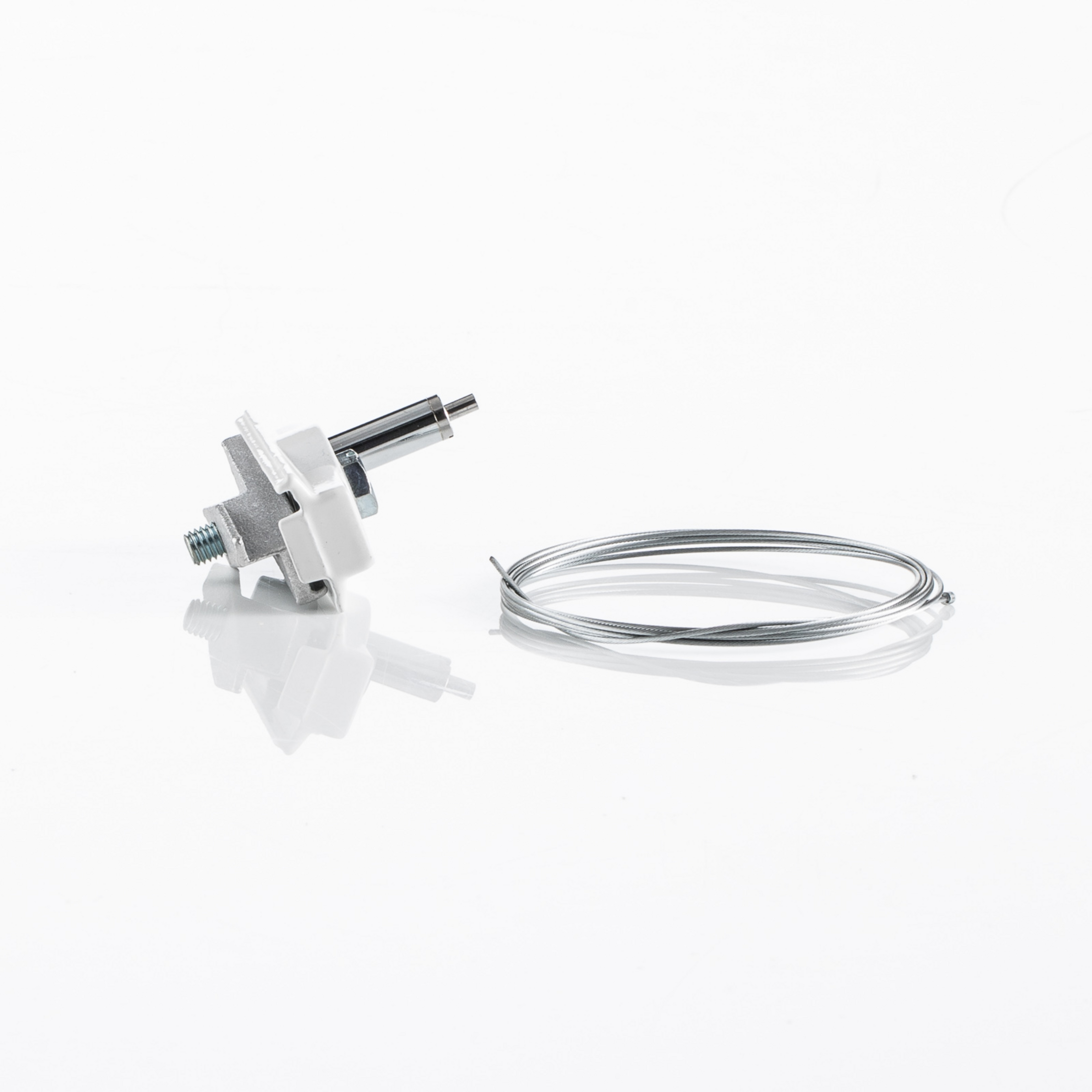 Ivela LKM Adapter mechaniczny, biały, napinacz liny, 2 m