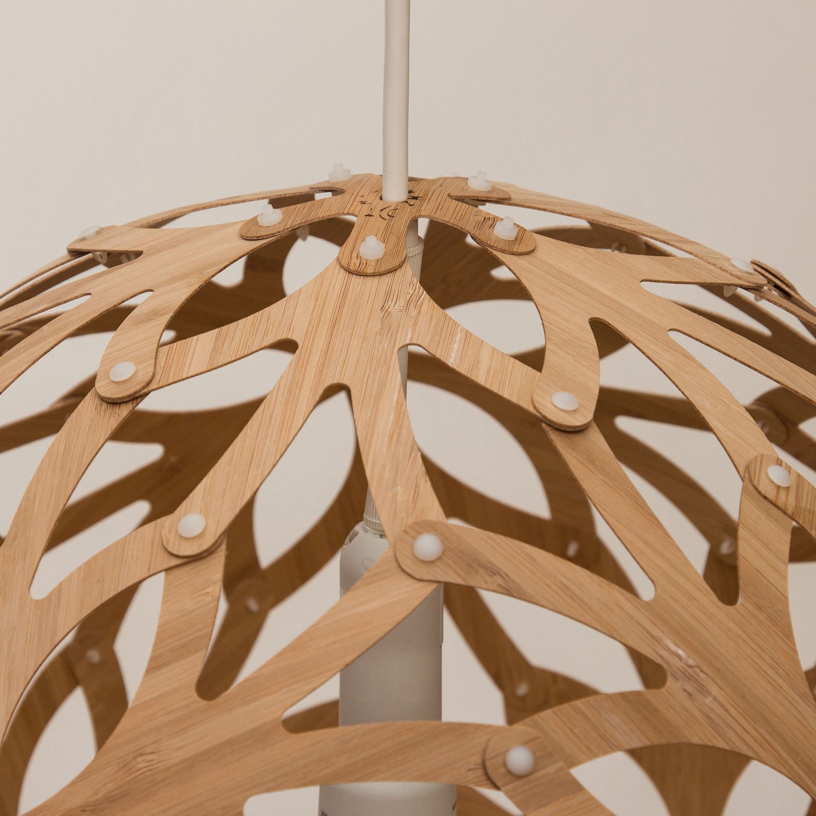 Floral Pendelleuchte Ø40 Bamboo - David Trubridge