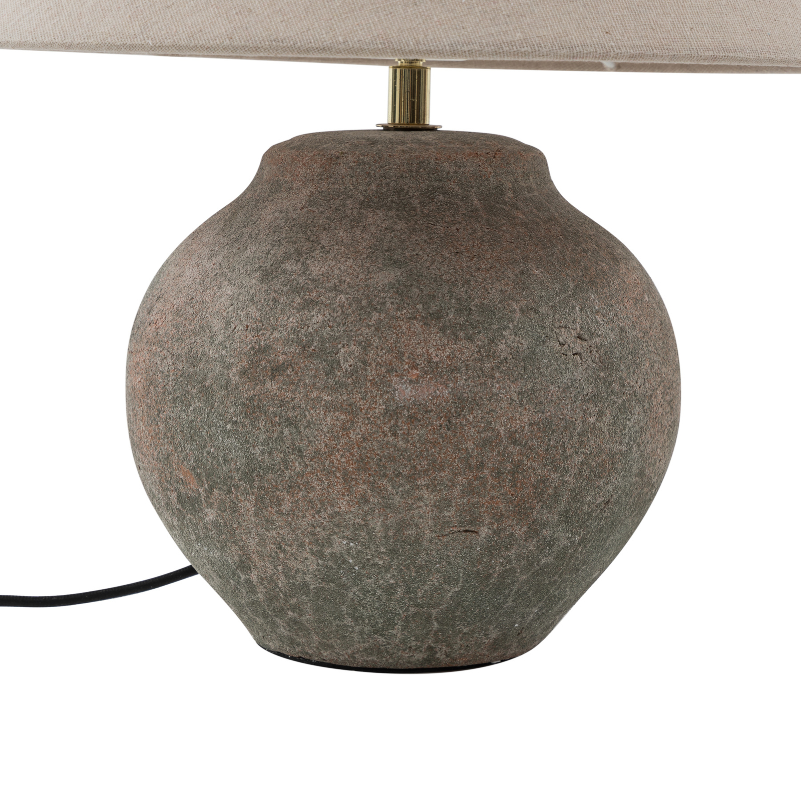 Stolná lampa Lucande Thalorin, výška 39 cm, keramika