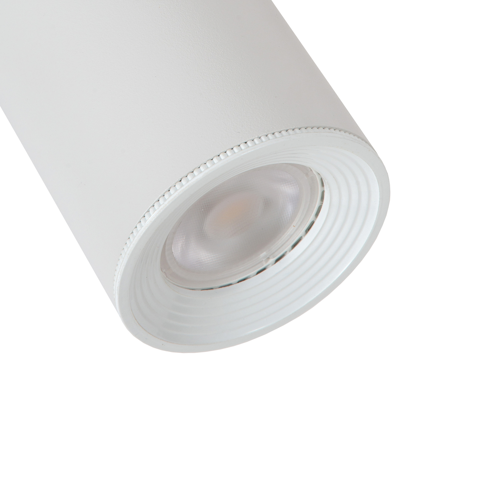 Punch wall spotlight, 1-bulb, white