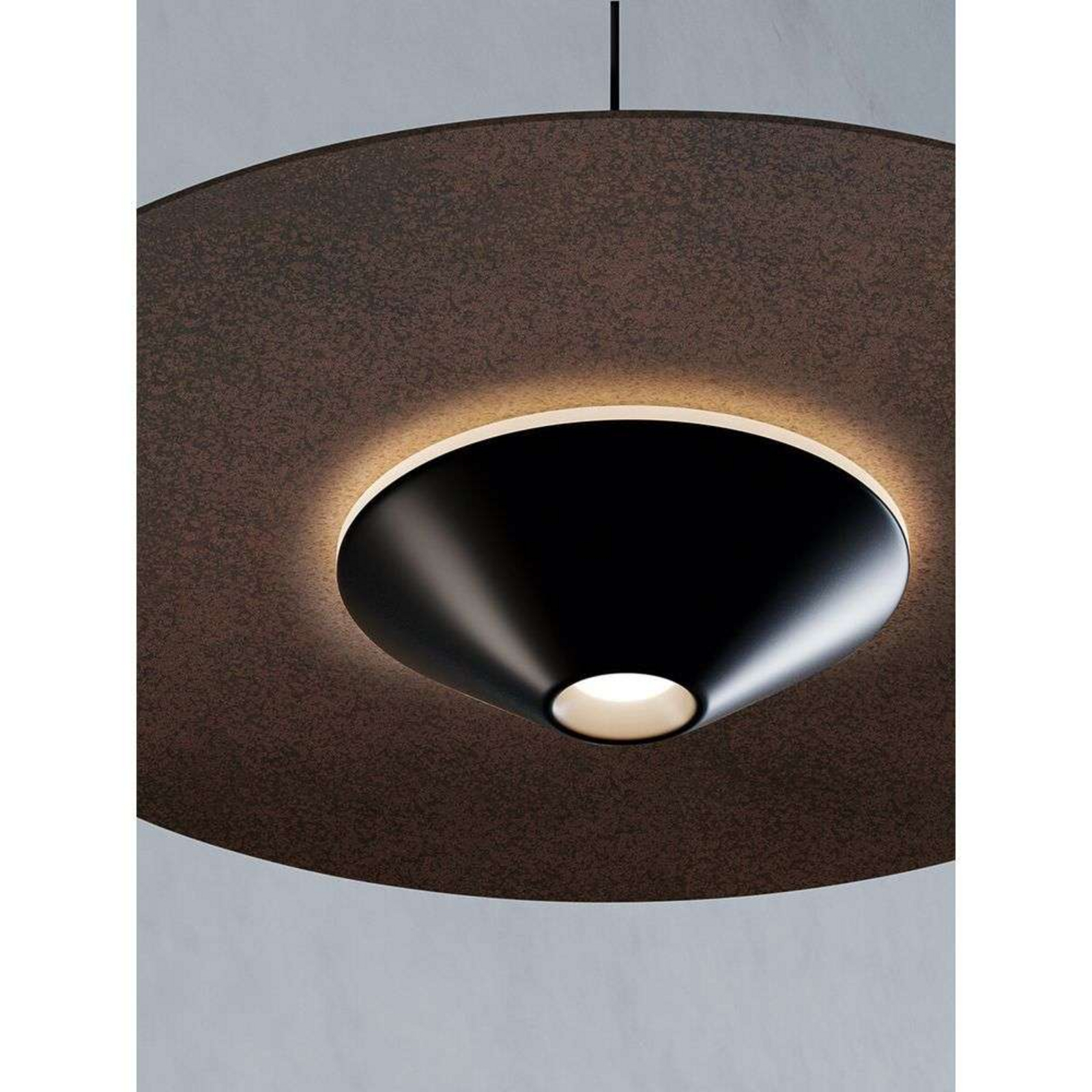 Ufo Lustră Pendul Large 2700K Matt Black - Diesel Living with Lodes