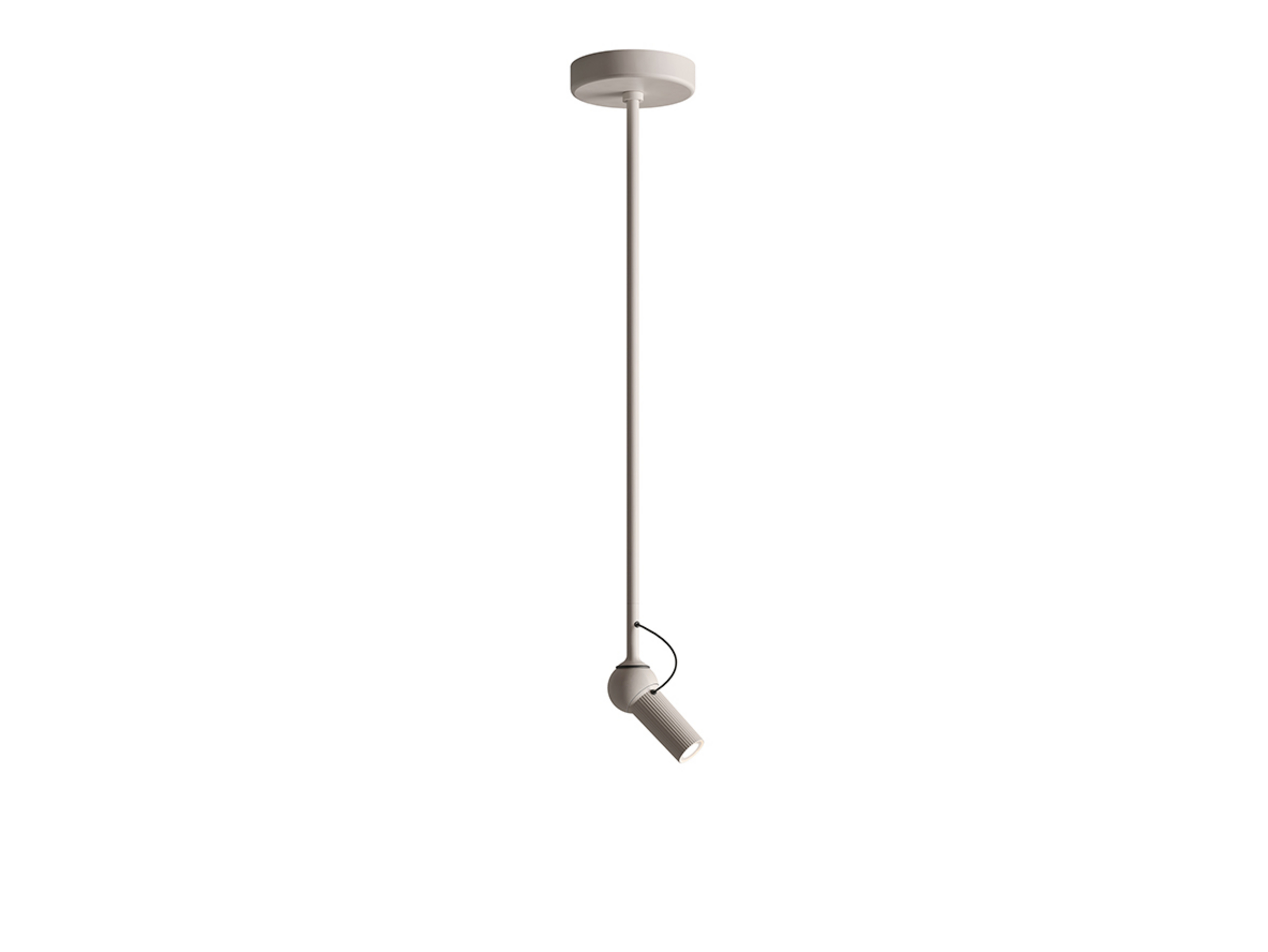 Bird Væg-/Loftlampe m/2 Stænger H3,5+H20,5 White - KDLN