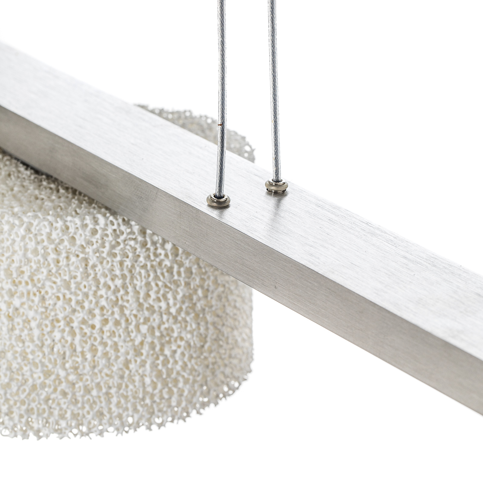 Reef 4 LED Lampa Wisząca Polished/White - Serien Lighting