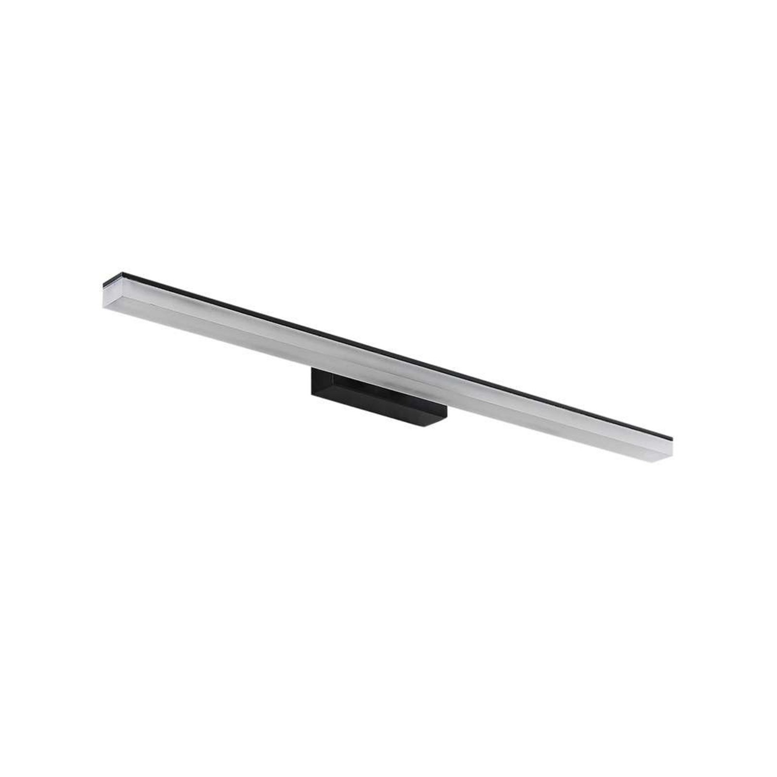 Lisana LED Wandleuchte IP44 L75 Black - Lucande