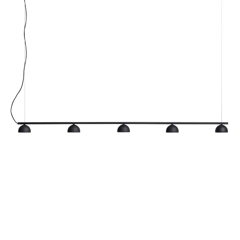 Northern – Blush Rail 5 Pendelleuchte Matt Black