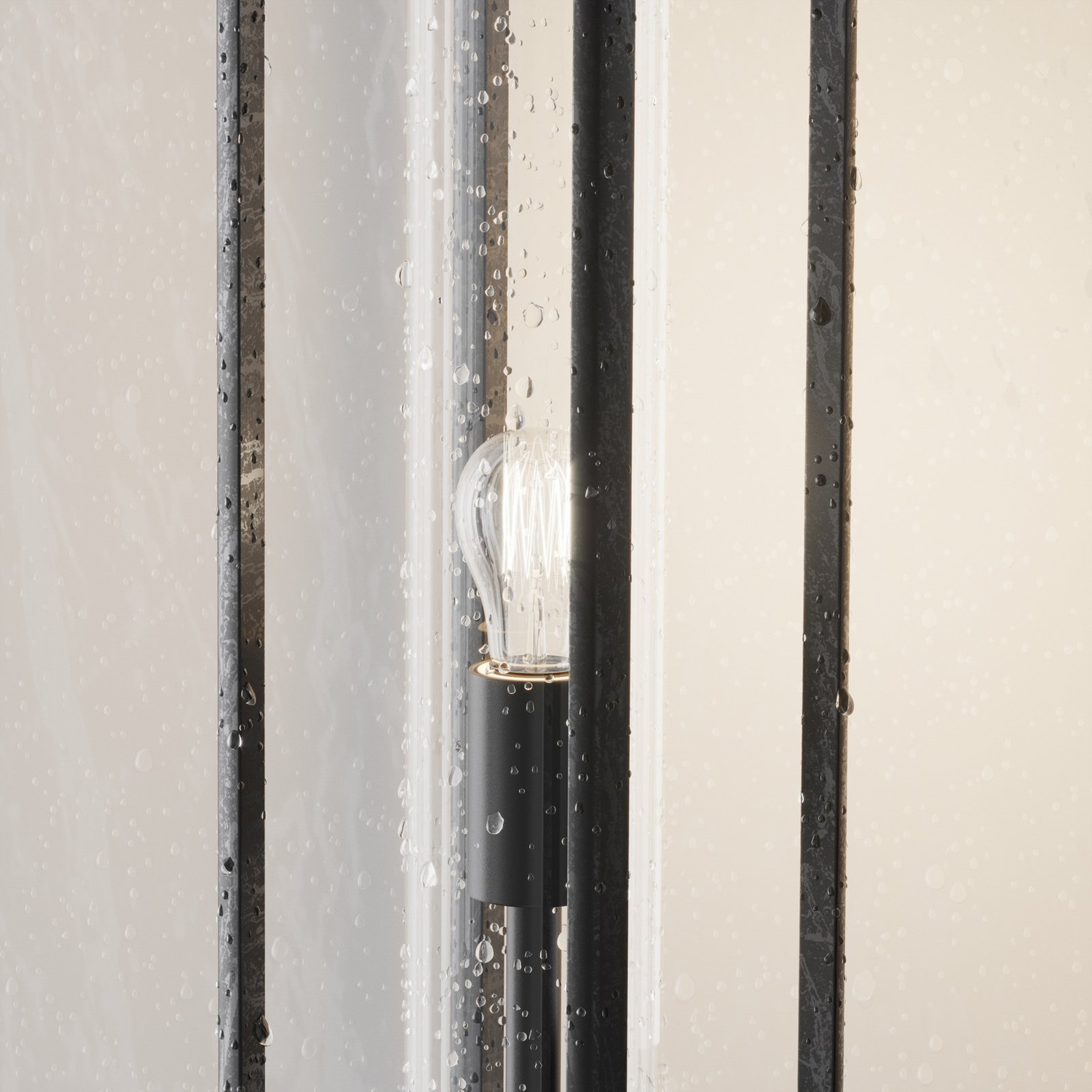 Maytoni Φωτιστικό βάσης Cell, γραφίτη, αλουμίνιο, ύψος 50 cm, IP54