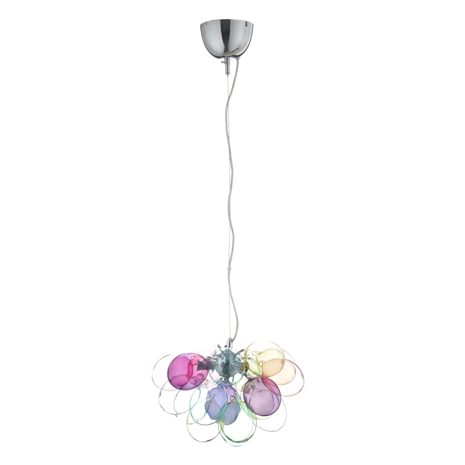 Rydéns Gross klaasist ripplamp, värviline, 30 cm