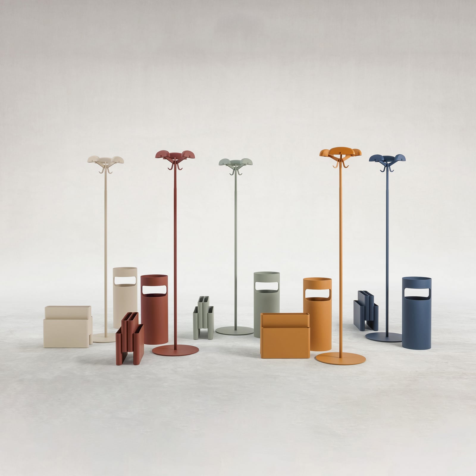 Magazine rack, beige, length 40 cm, height 35 cm - Kartell Magazine rack, beige, length 40 cm, height 35 cm - Kartell