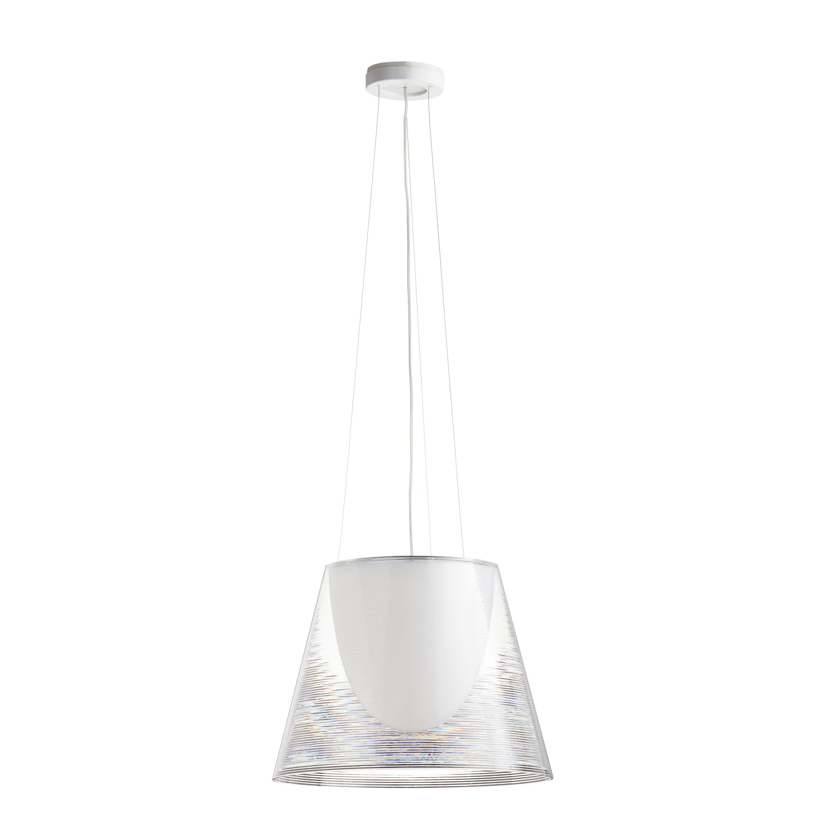 FLOS KTribe S2 Hängeleuchte, transparent