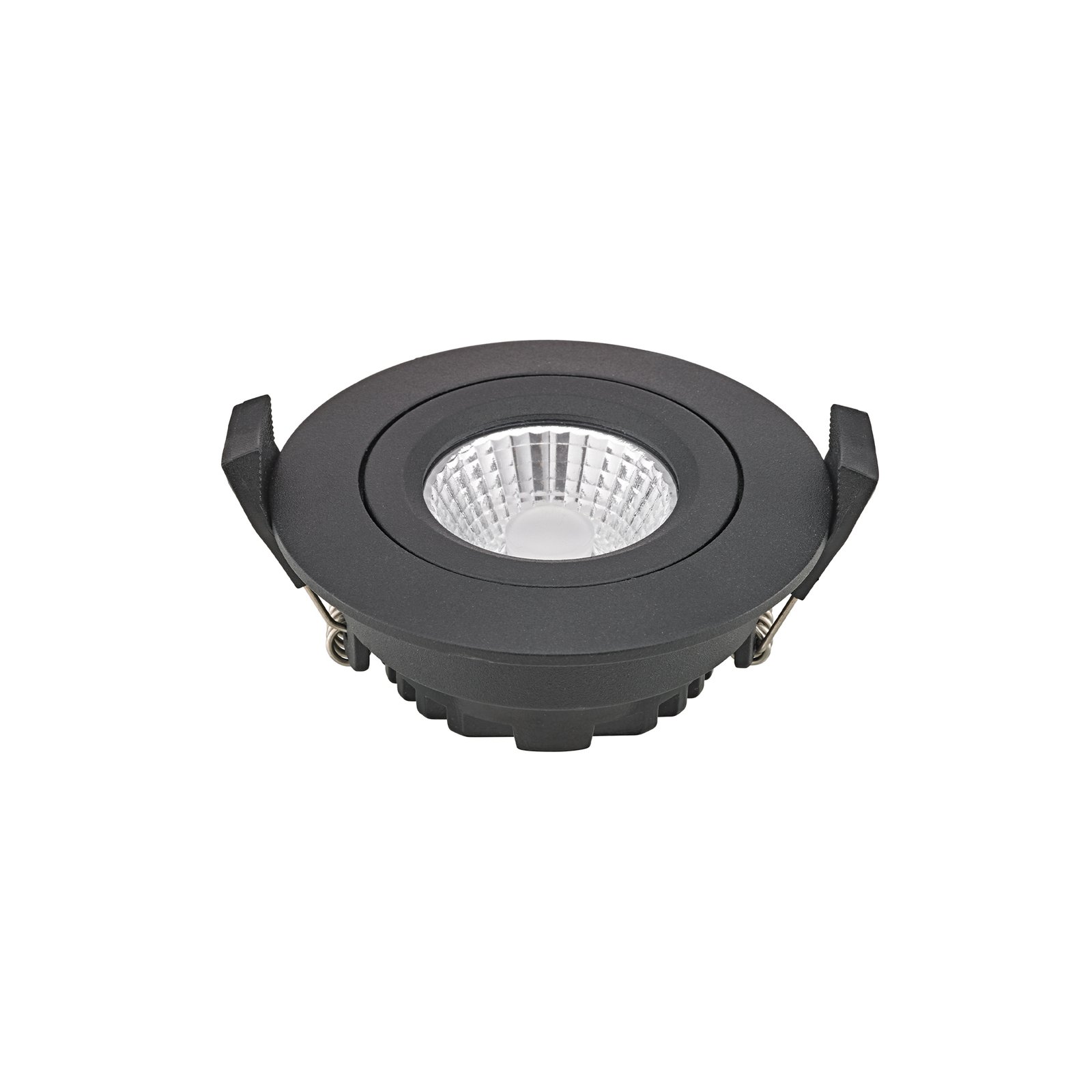 LED recessed ceiling spot Diled, Ø 8.5 cm 6 W Dimmable black
