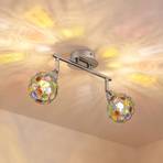 Lindby Dottys ceiling light, two-bulb