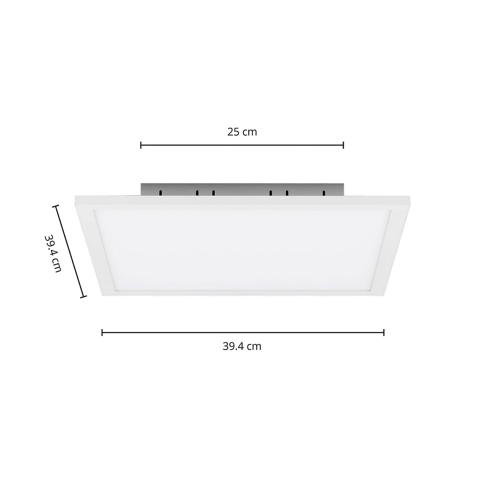 E-shop Arcchio Lysander LED panel, CCT, 39 cm, biela