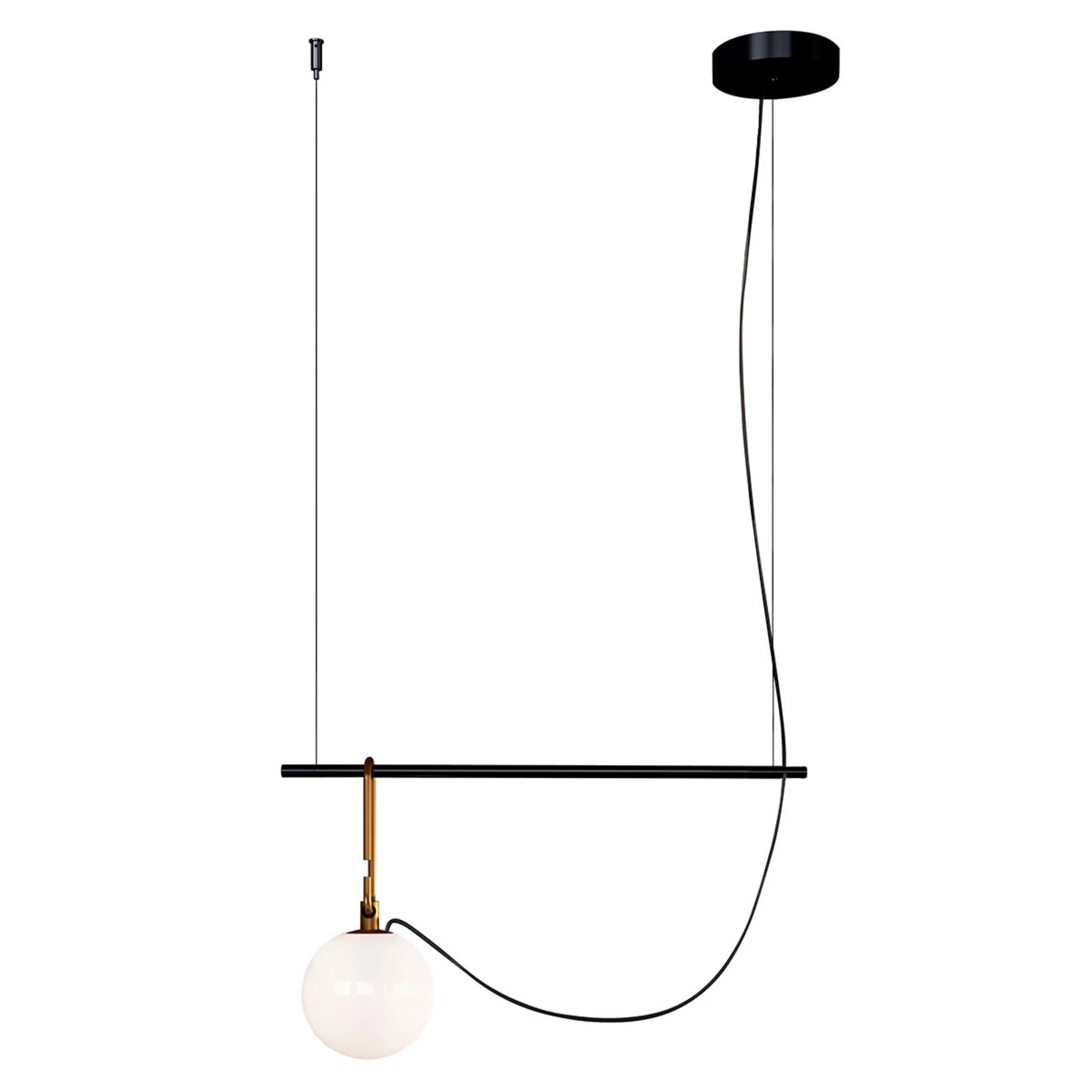 Artemide nh S1 14 κρεμαστό φωτιστικό 55 cm σφαίρα Ø 14cm