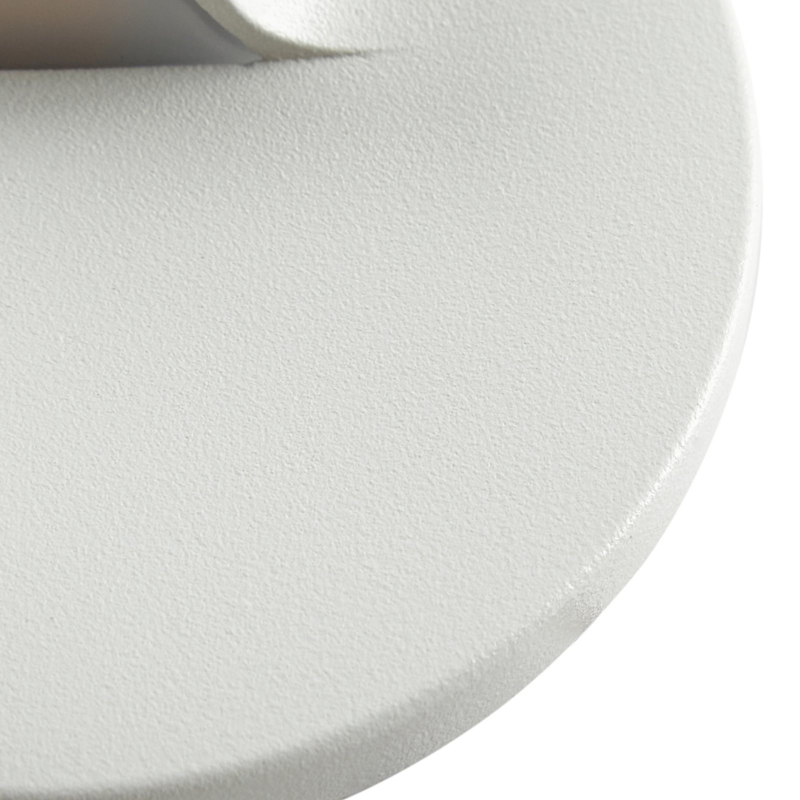 Lindby LED-Wandeinbaulampe Alune, weiß, rund, Ø 8 cm, IP65 Lindby LED-Wandeinbaulampe Alune, weiß, rund, Ø 8 cm, IP65