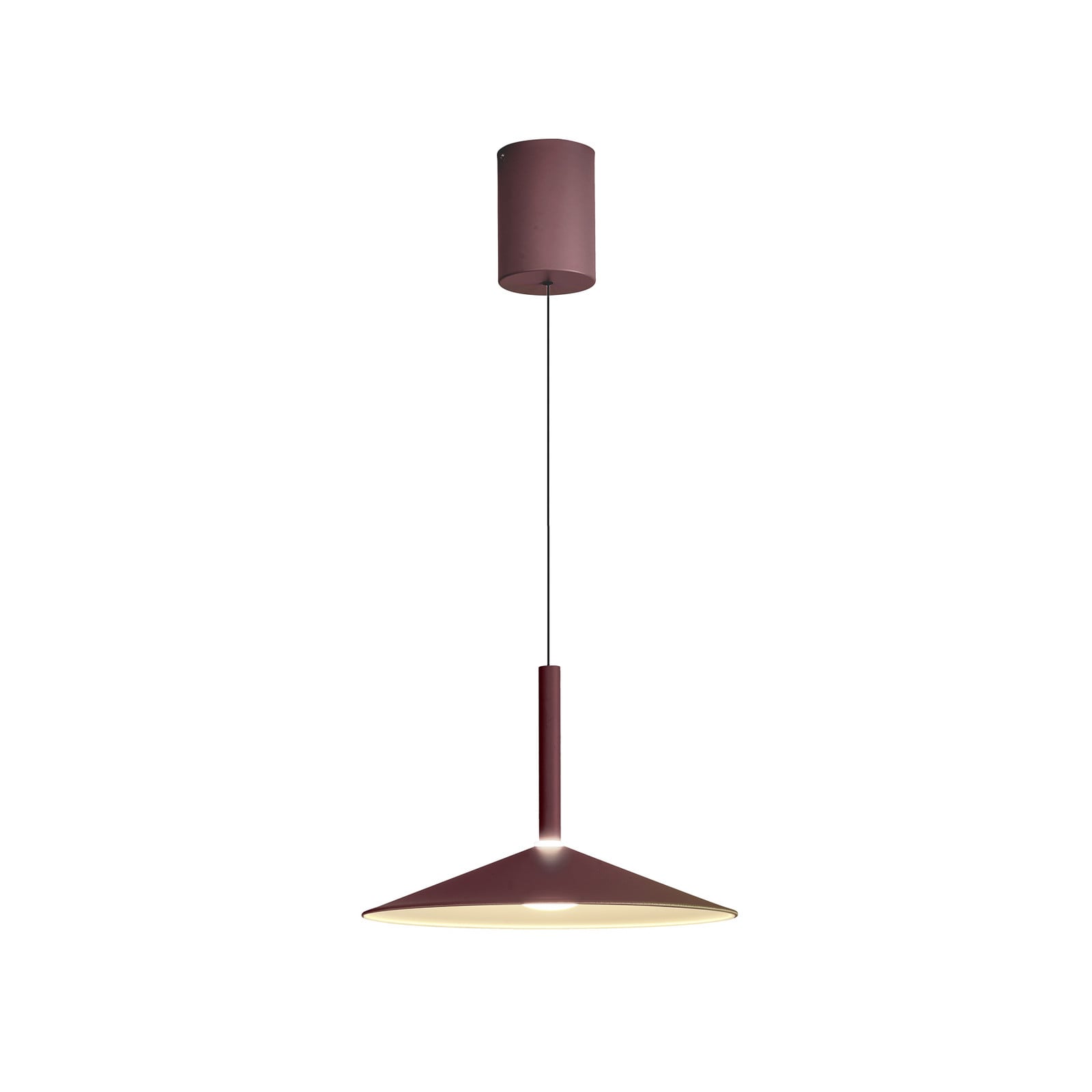 Mantra Iluminación Calice LED viseća svjetiljka, kava, Ø 32 cm, podesiva po visini - Kuhinja - kava smeđa - Aluminij