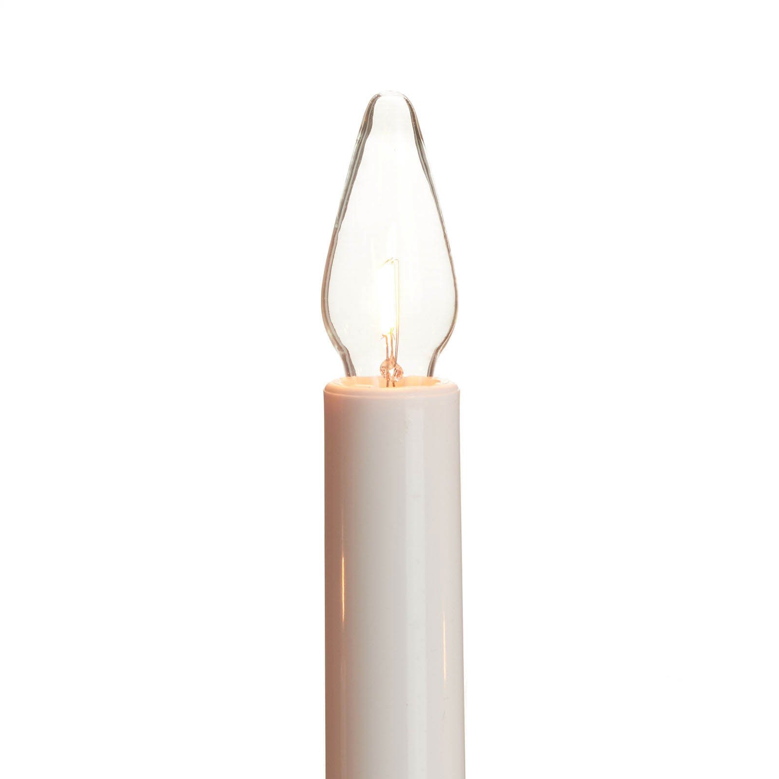 Chandelier Arrow, angle obtus, 7 lampes, blanc