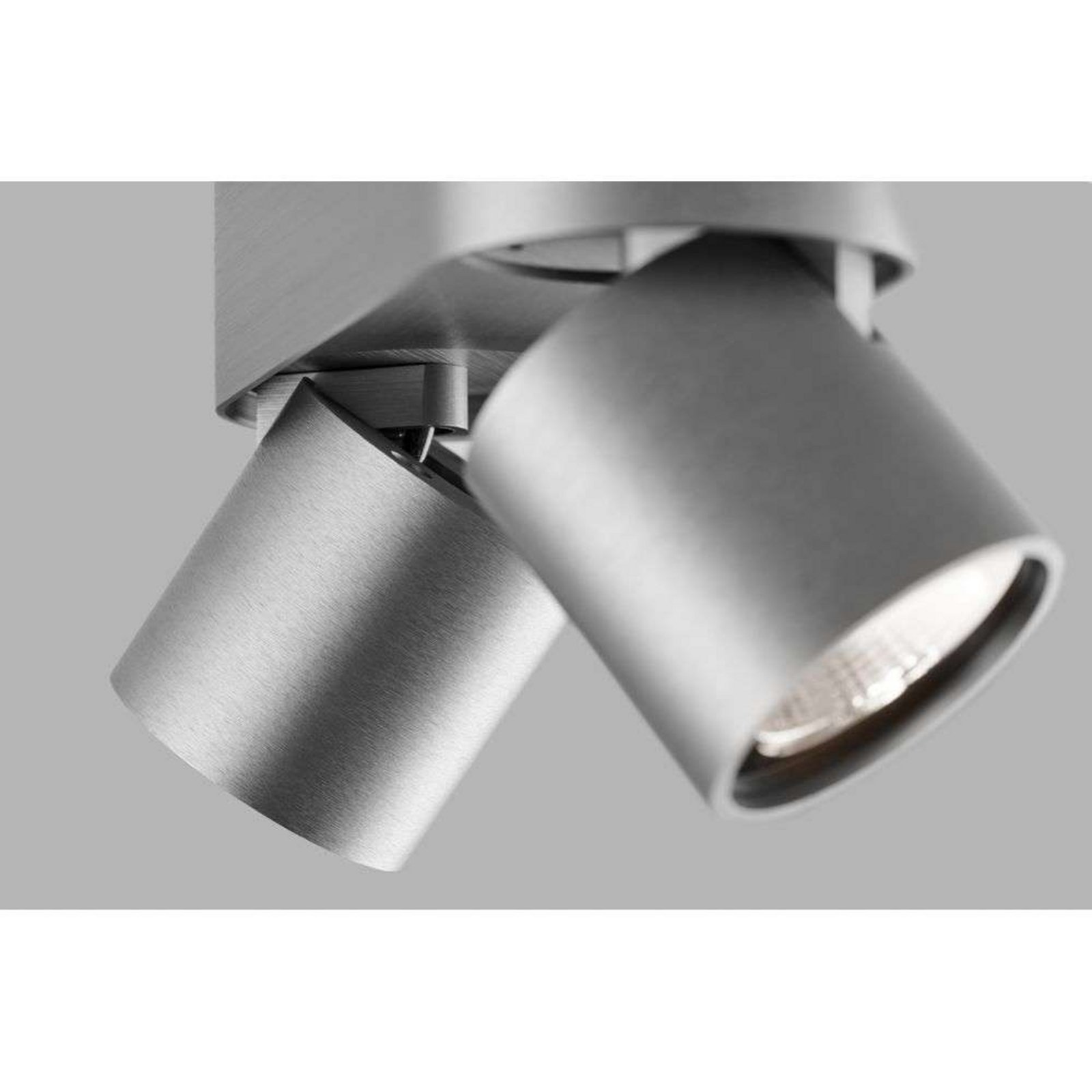 Aura C2 Stropna lampa 2700/3000K Titanij - Light-Point