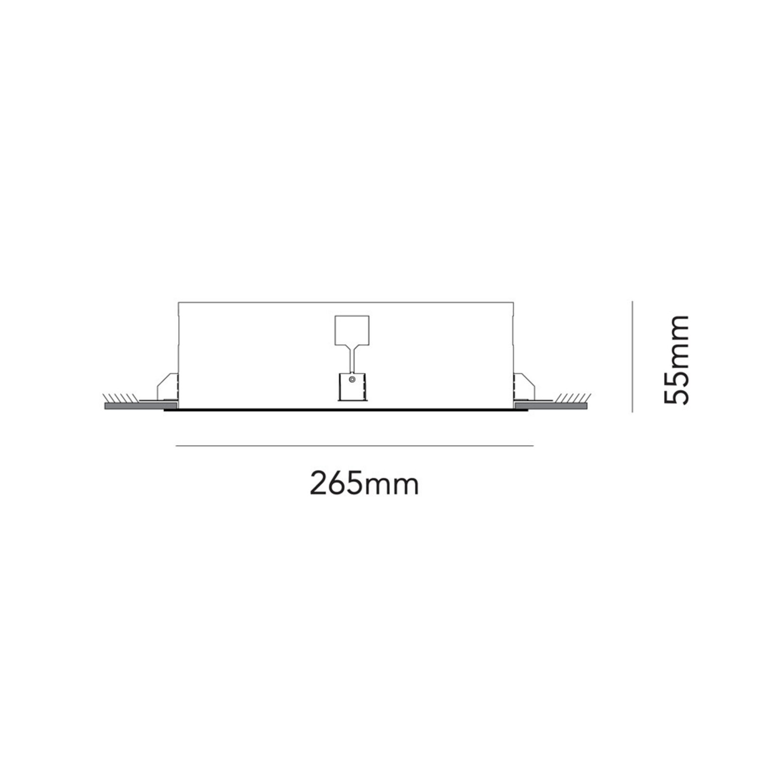 Sky 265 LED 3000K Stropna lampa Bijela - Light-Point