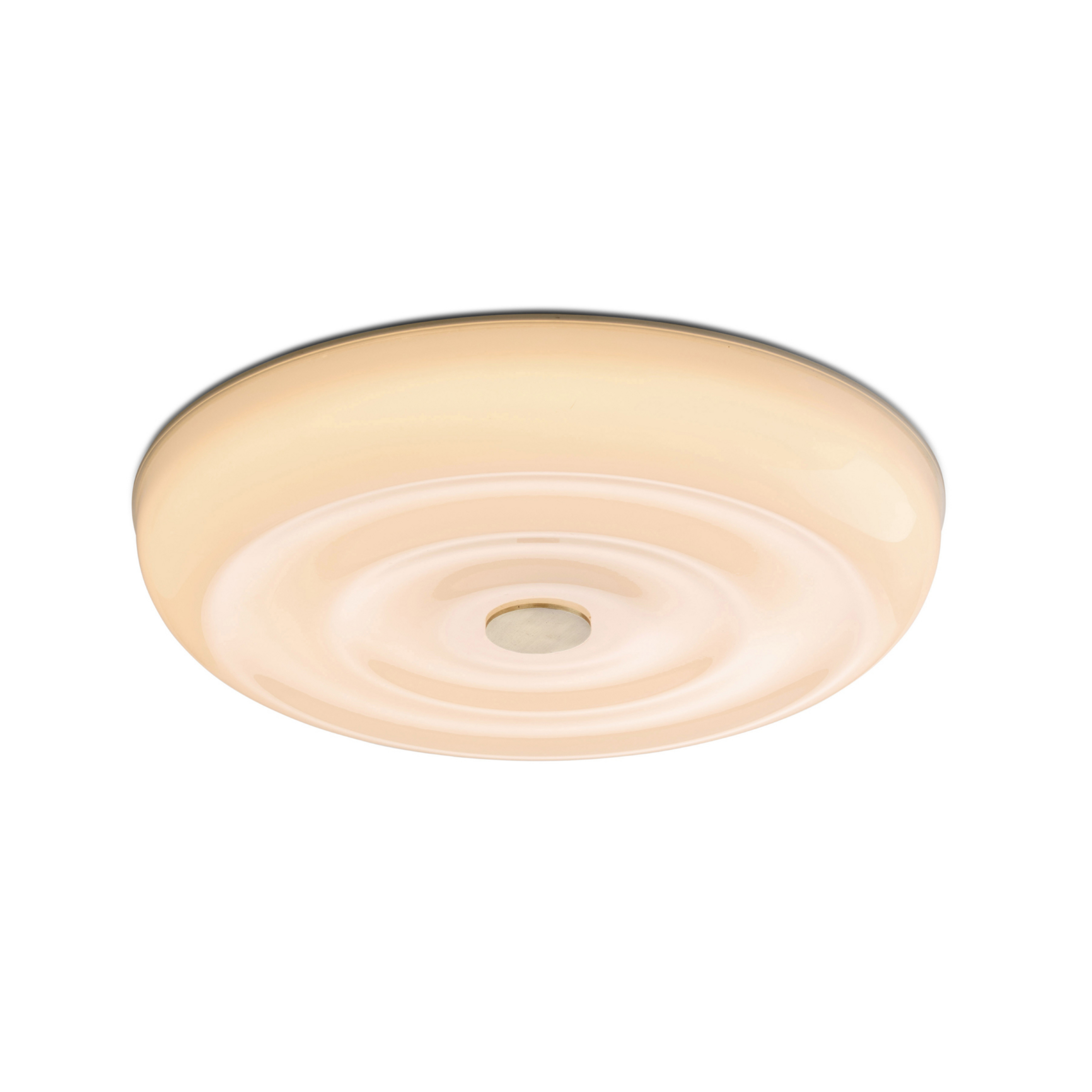 WAVE LED-taklampa, opalglas Ø 30 cm, stegvis dimbar – Halo Design