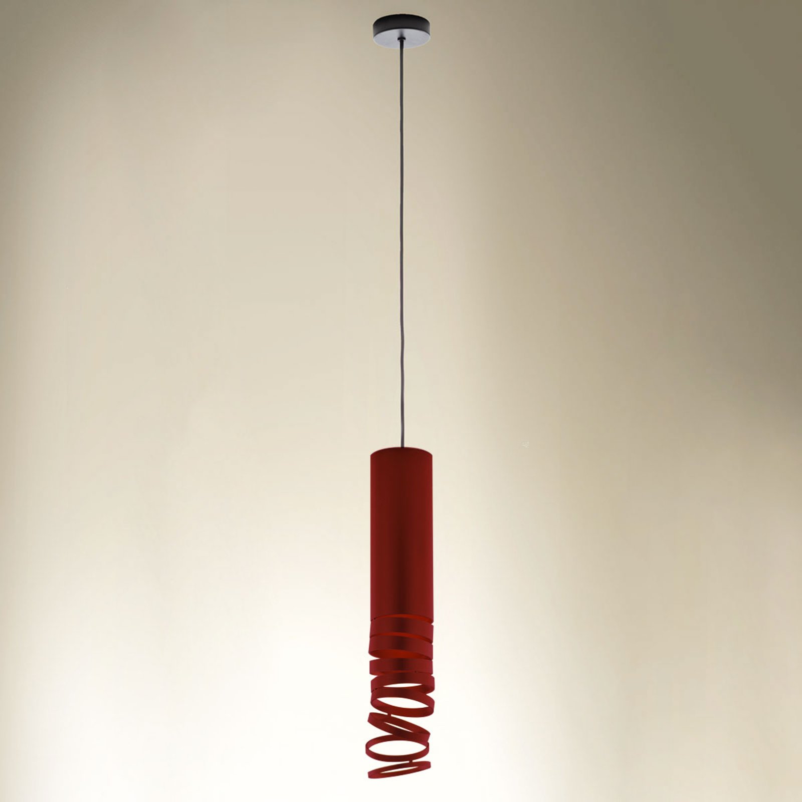 Artemide Decomposé hanglamp rood