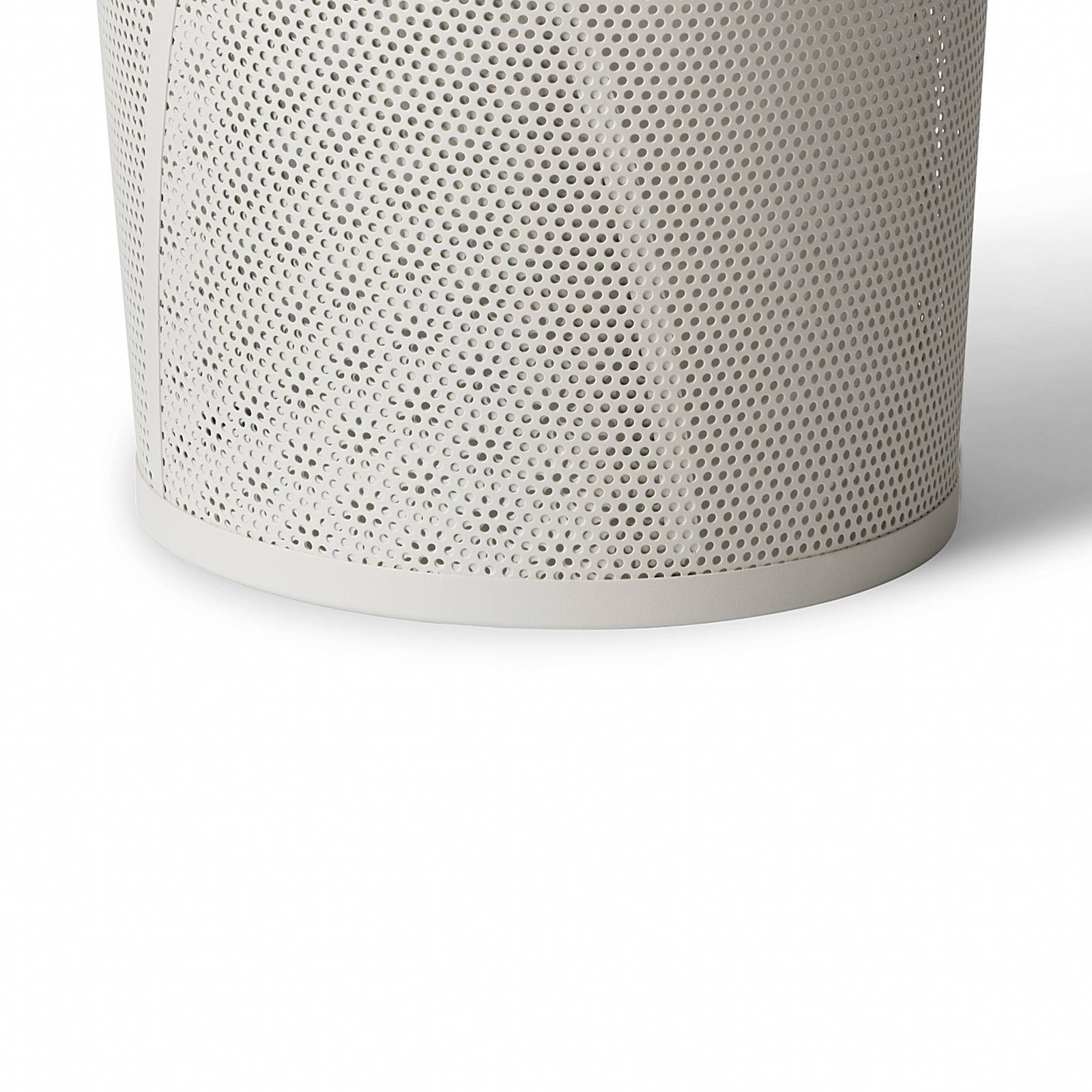 Papelera Oya, gris claro, 35 cm de altura, 20 litros, acero - GEJST