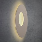 Escale Blade Open LED wandlamp taupe Ø 59 cm