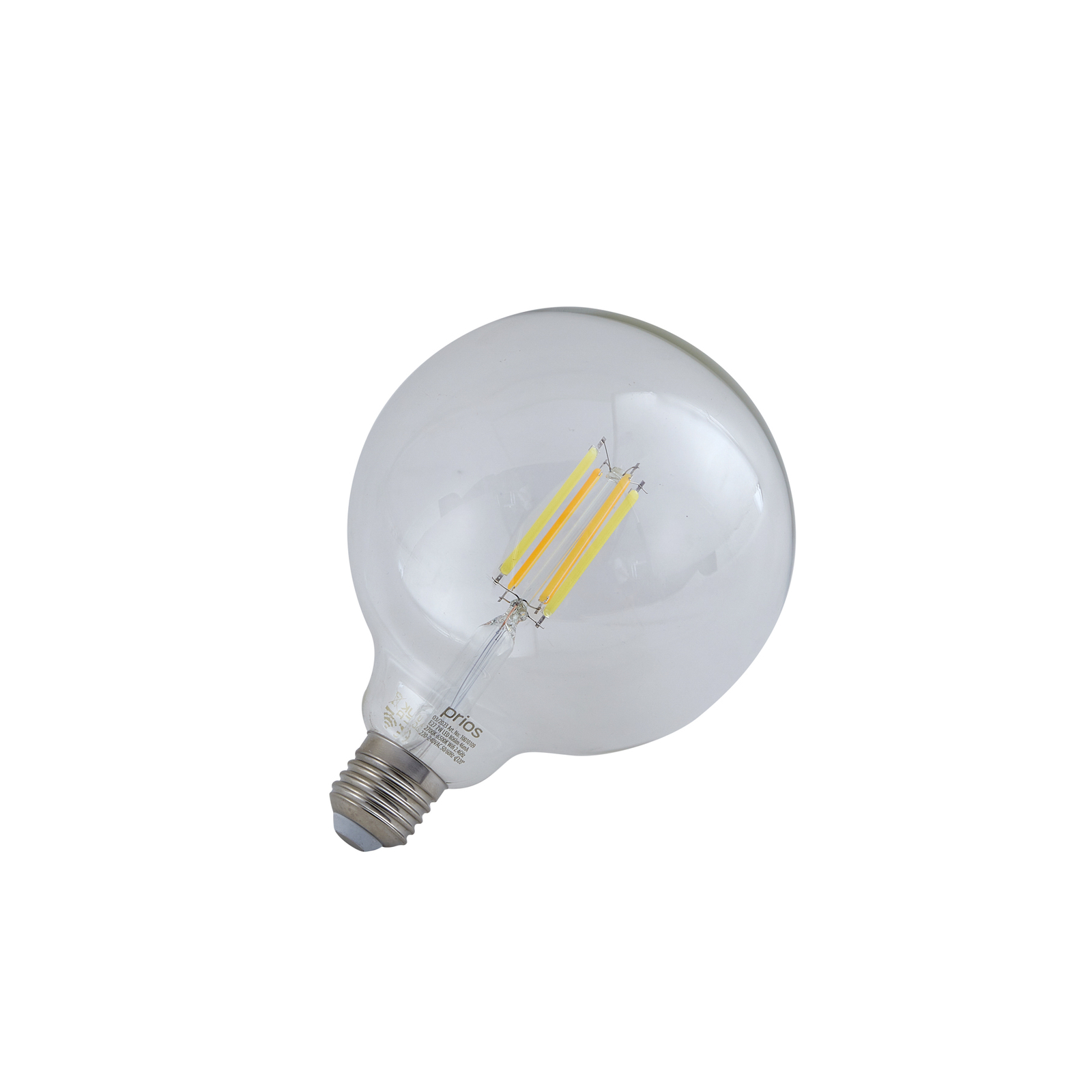 LUUMR Smart ampoule LED claire E27 G125 7W Tuya WLAN CCT