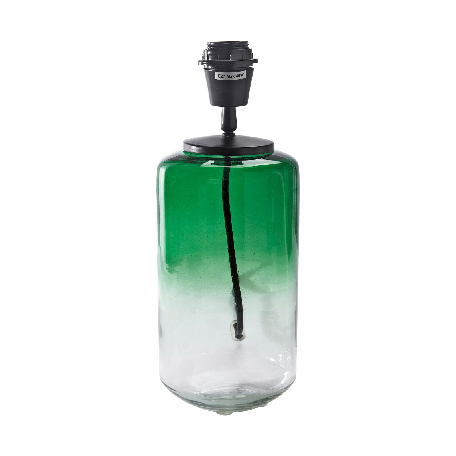 PR Home Gunnie laualamp, klaasist alus roheline/selge