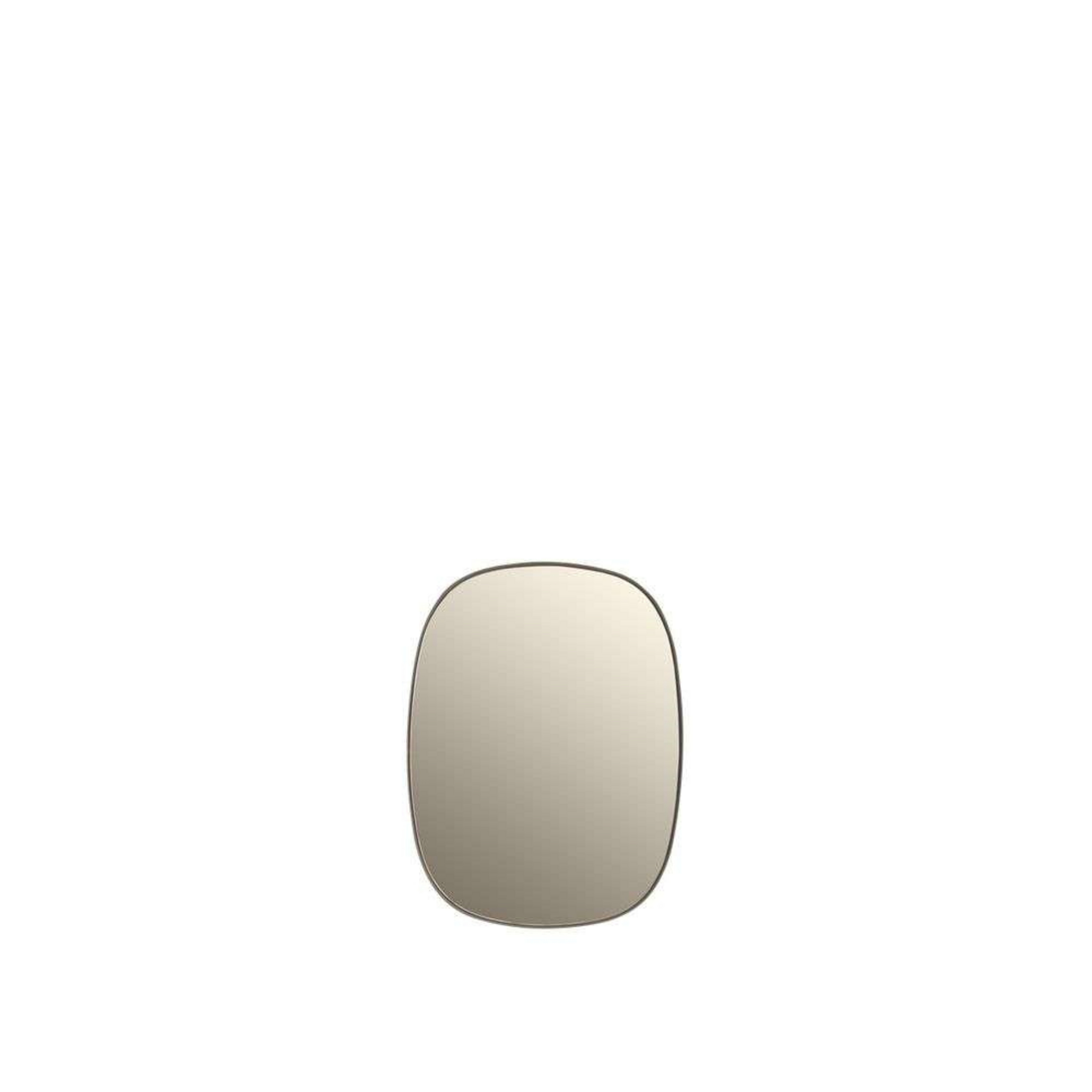 Framed Spiegel Small Taupe/Taupe Glass - Muuto