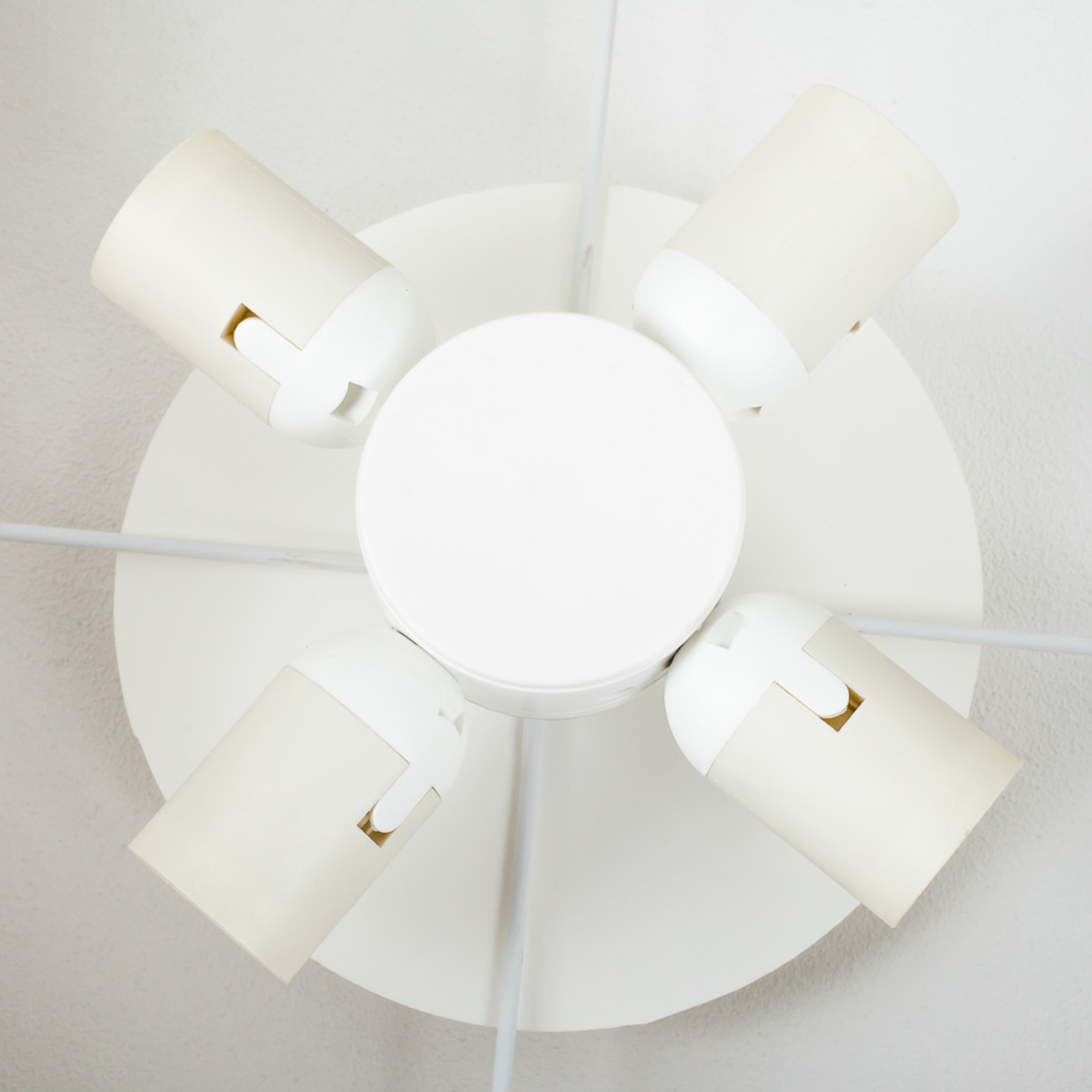 Rothfels Gala LED-taklampe, 50 cm, chintz hvit