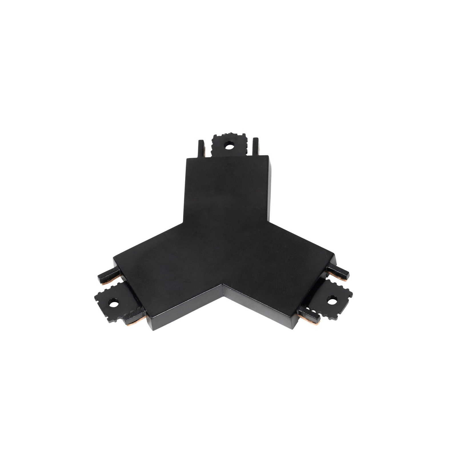 Conector Y Lindby Lumaro, negru, 7,85 cm, plastic