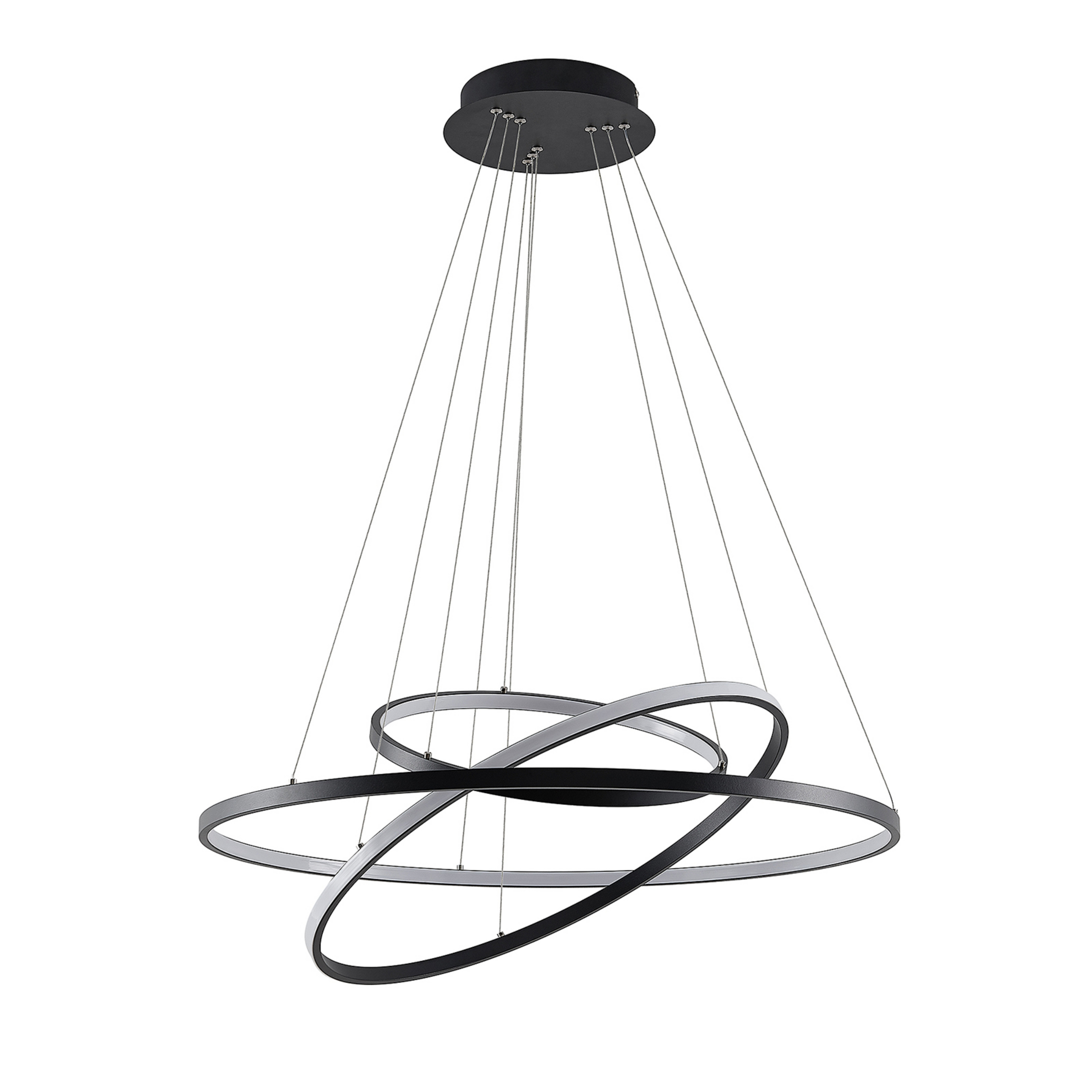 Filippa Suspension Matt Black/White - Lucande