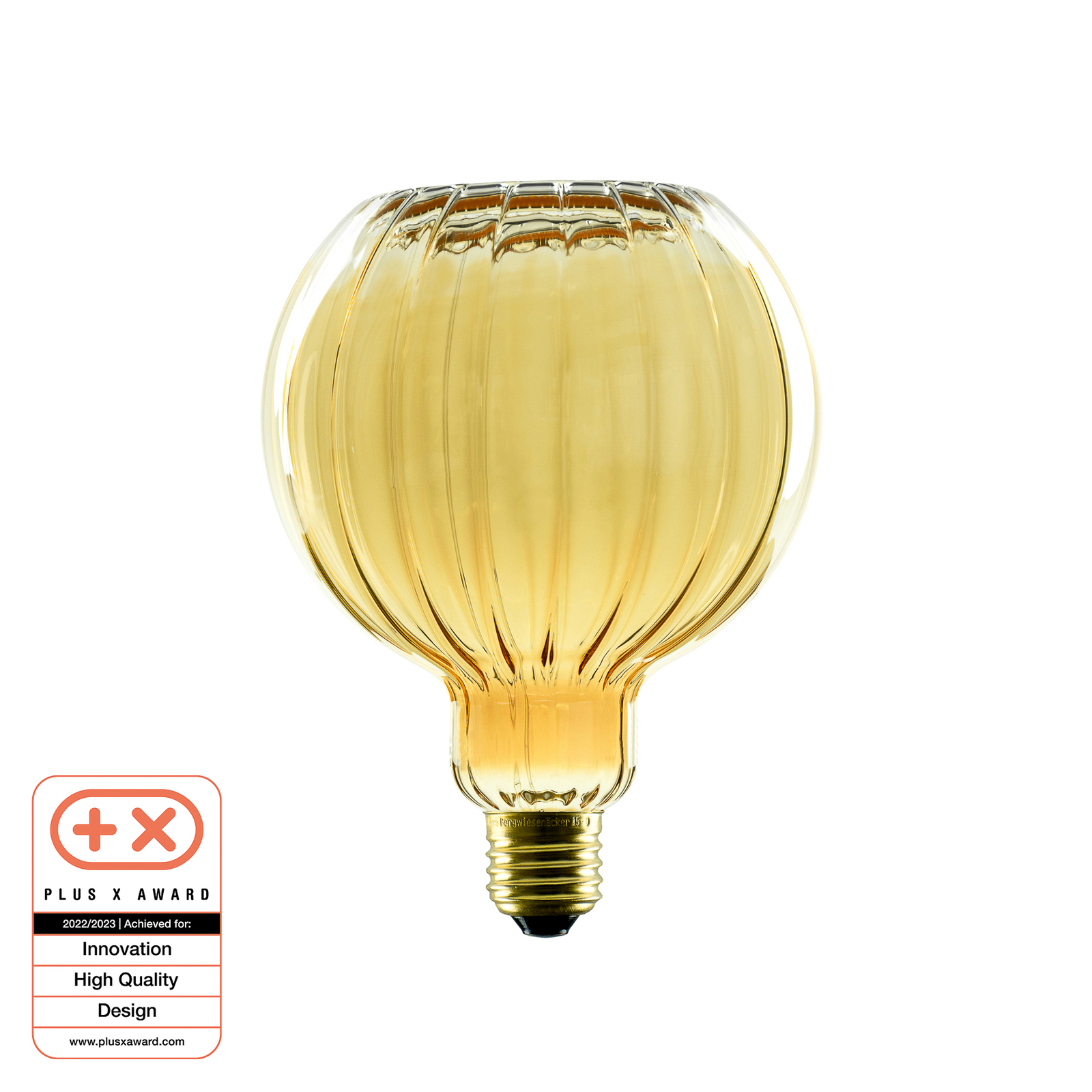 SEGULA floating LED bulb G125 E27 4W straight gold