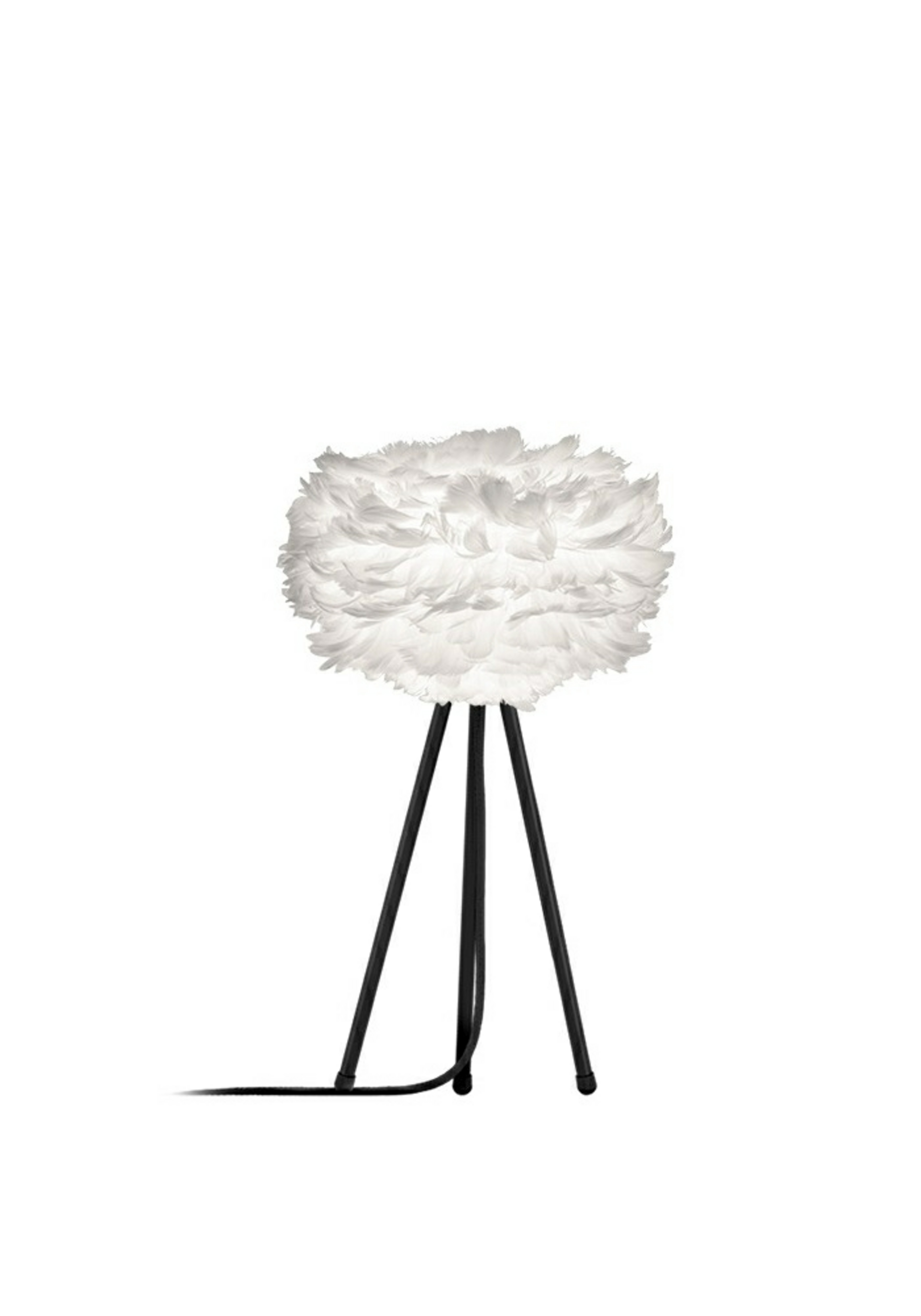 Eos Lampe de Table Mini Blanc/Noir - UMAGE