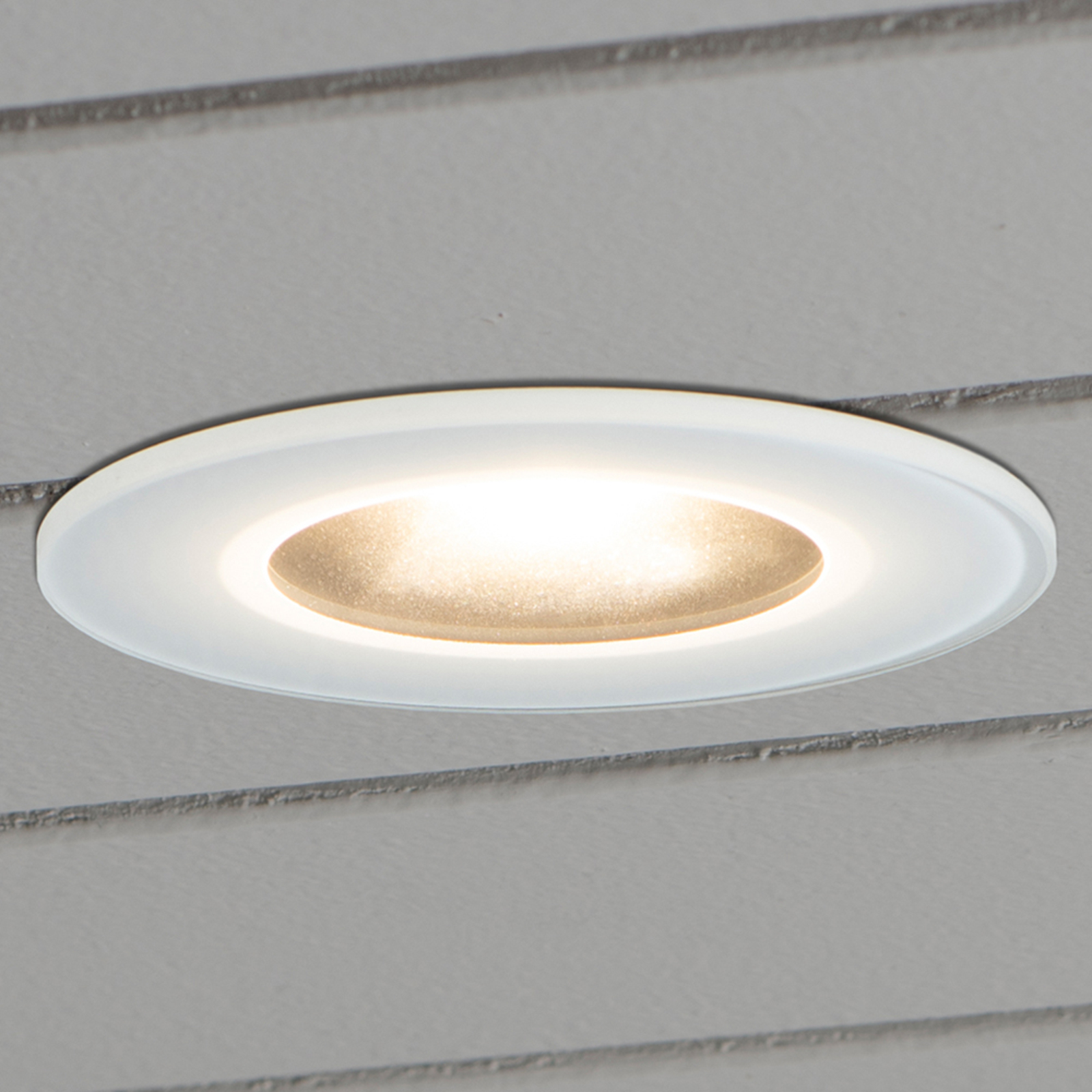 Verhandeling Jong hout LED inbouwlamp 7875, plafond buiten | Lampen24.be